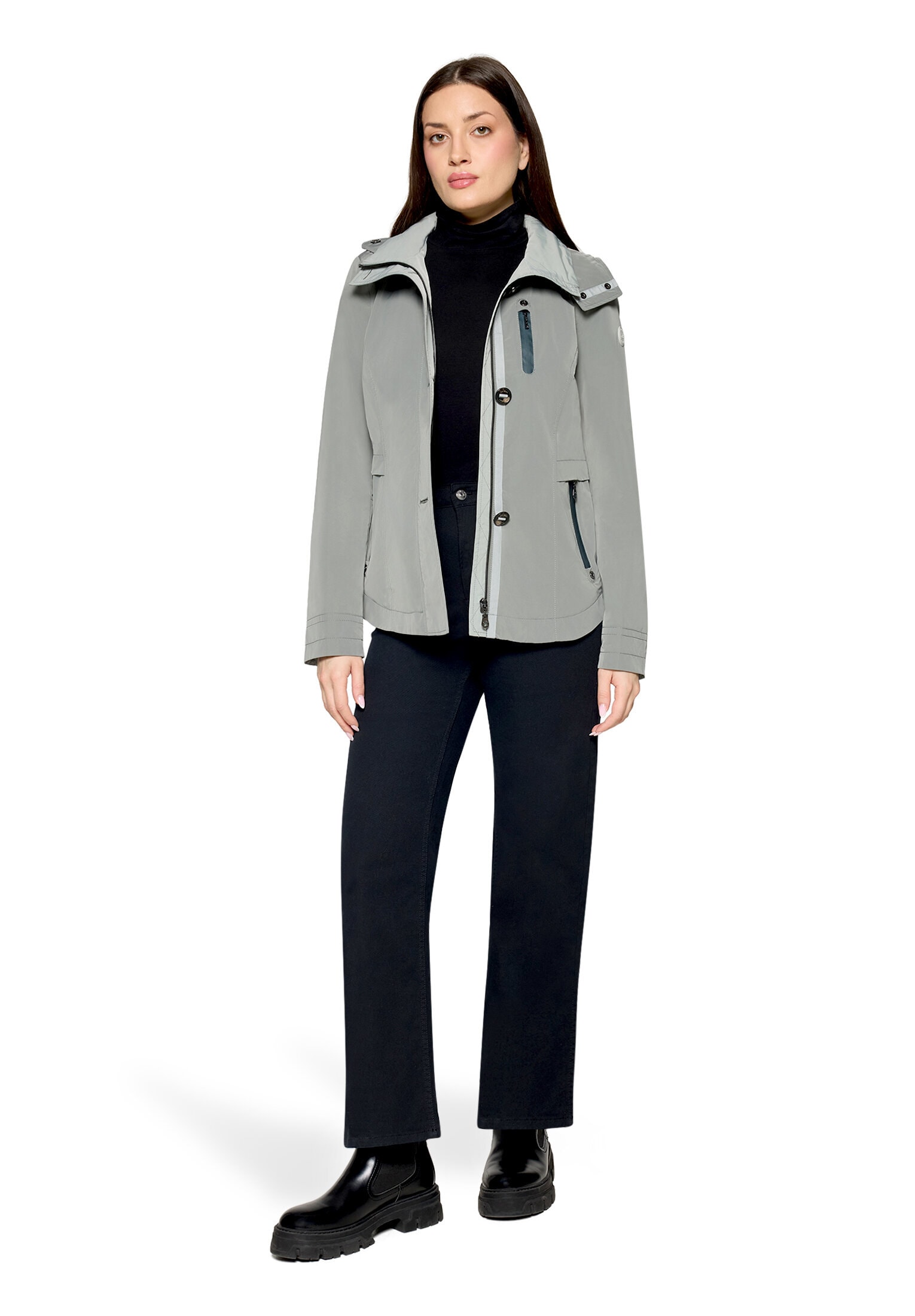 Gil Bret Sommerjacke »Damen mit abnehmbarer Kapuze« mit Kapuze