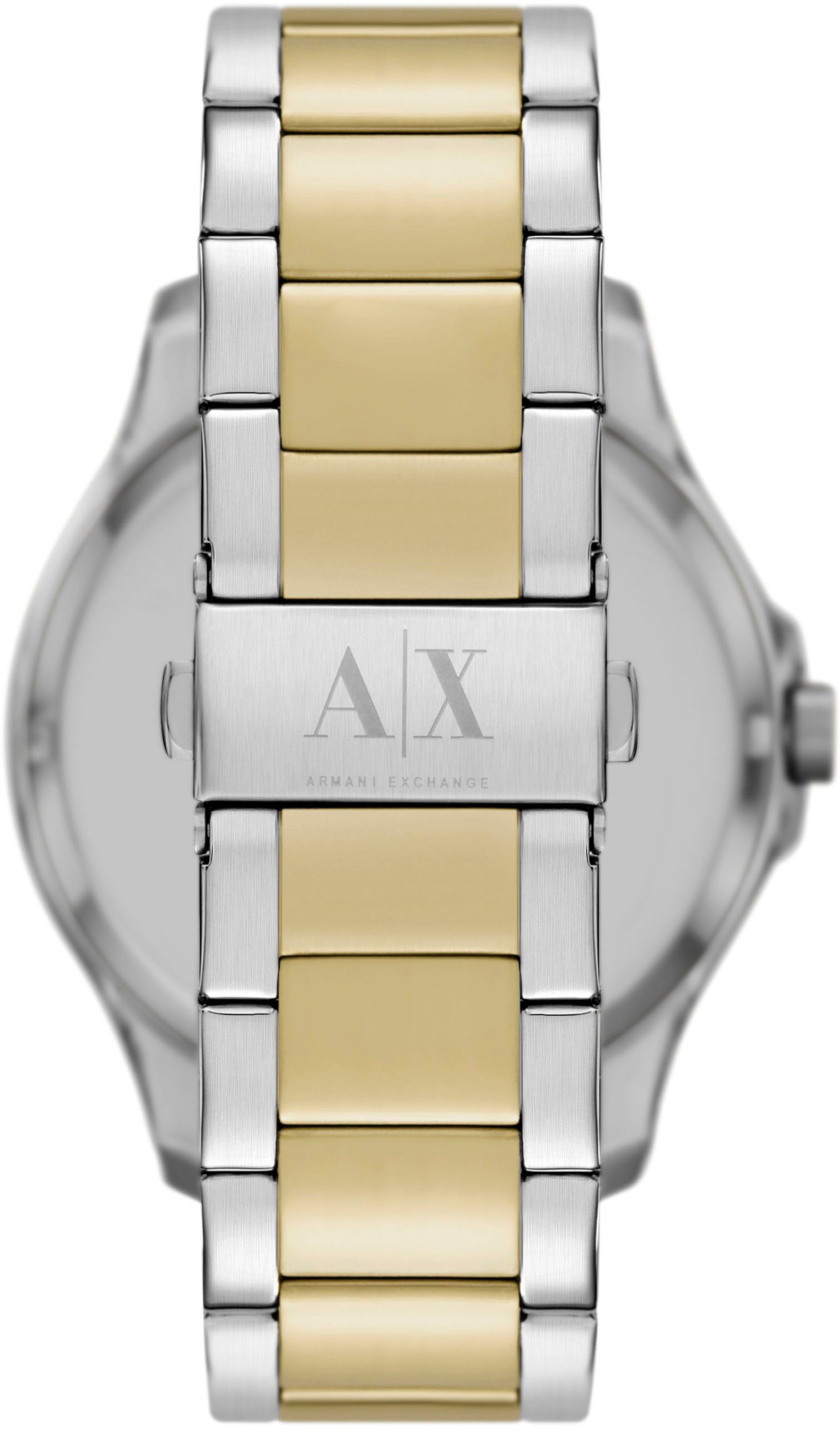 ARMANI EXCHANGE Quarzuhr, Armbanduhr, Herrenuhr, Edelstahlarmband, analog, Tag