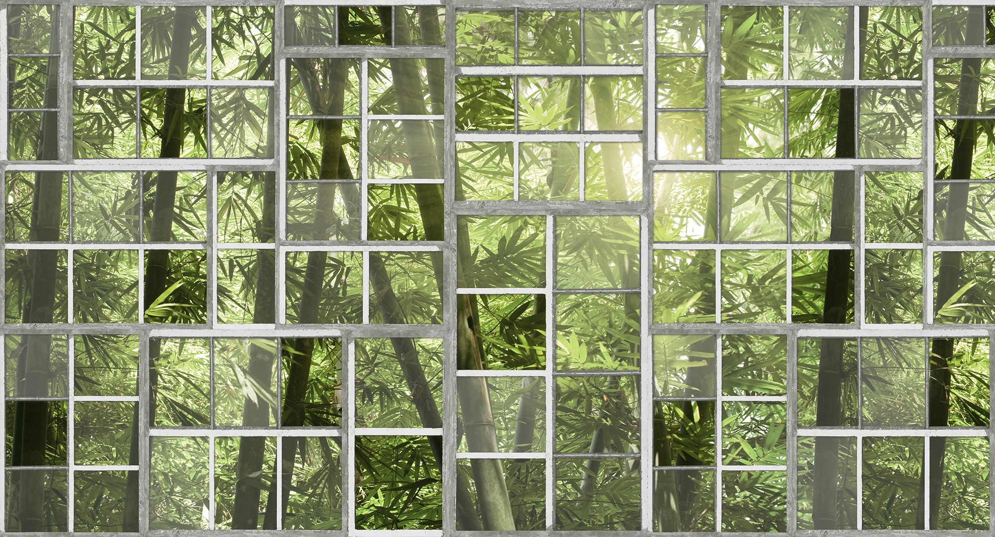 Architects Paper Fototapete "Atelier 47 Perspective 3" botanisch glatt Vlies, Wand, Schräge, Decke