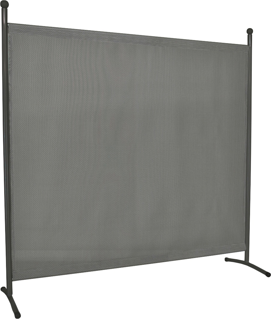 Stellwand, grau, B:178cm H:178cm, Obermaterial: 70% Polyethylen, 30% PVC, ANGERER FREIZEITMÖBEL, Stellwände, (B/H): ca. 178x178 cm