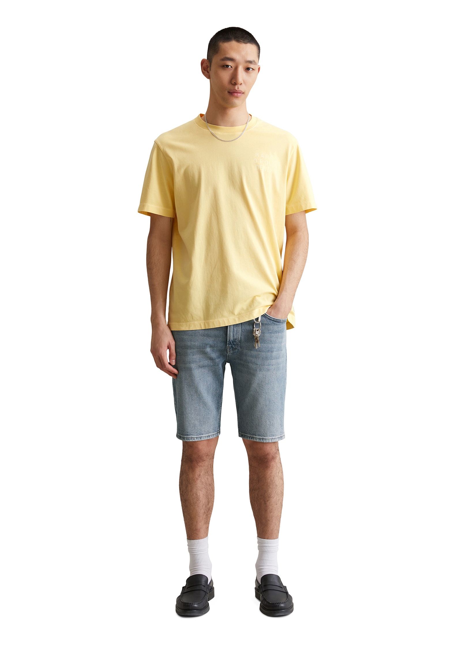 Marc O'Polo DENIM T-Shirt »mit Logoprint auf Vorder- und Rückseite«