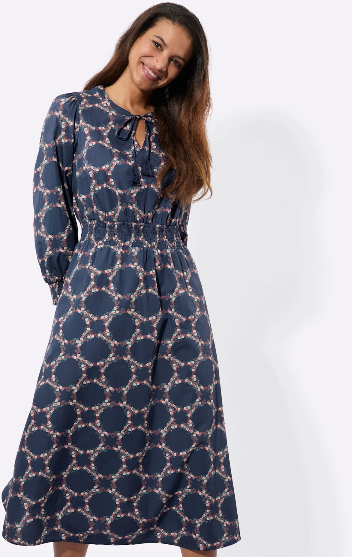 Inspirationen Maxikleid »Webkleid« Nahttasche