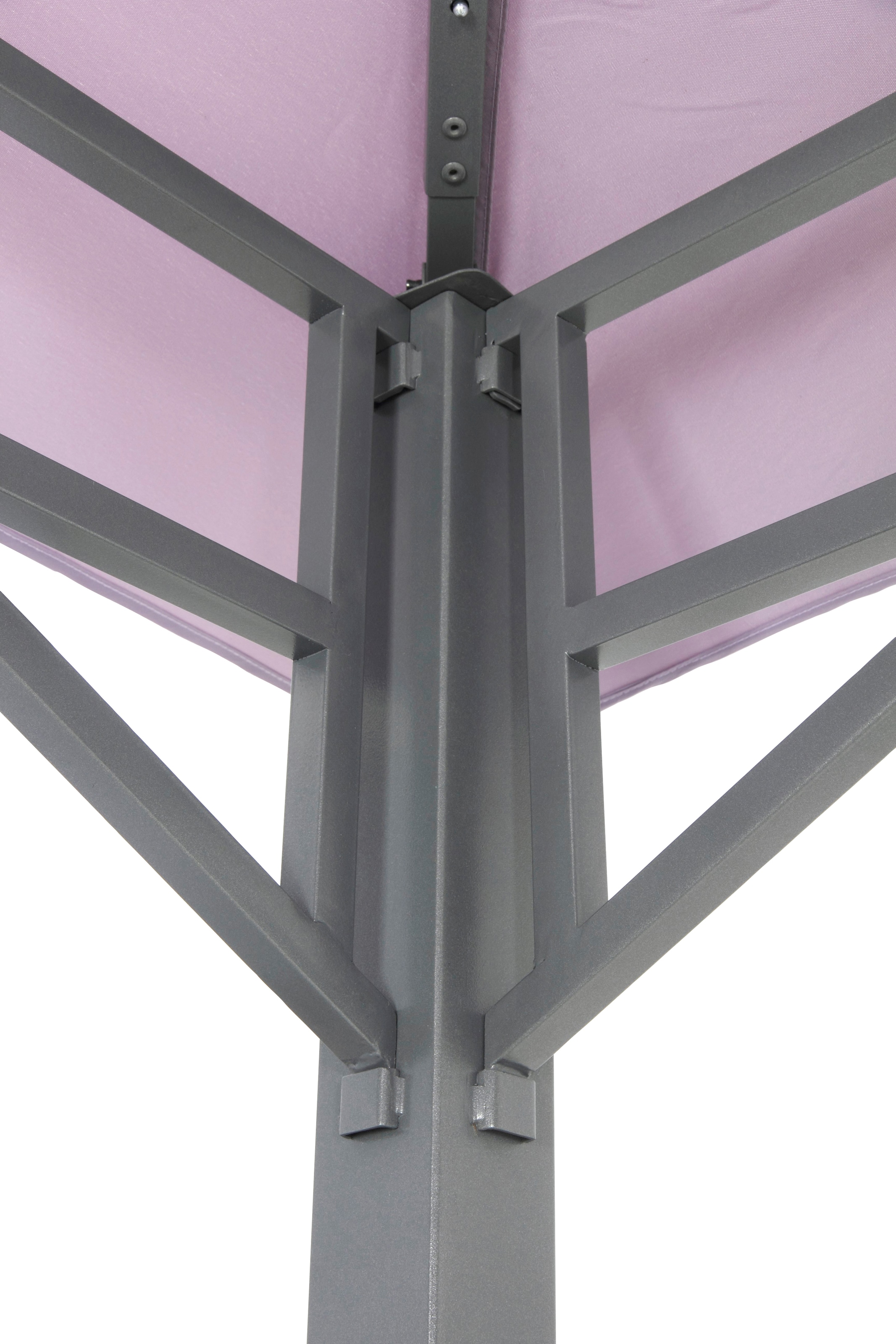 Tepro Pavillon »Lehua«, BxTxH: 330x330x285 cm, Seitenteil als Markise ausklappbar