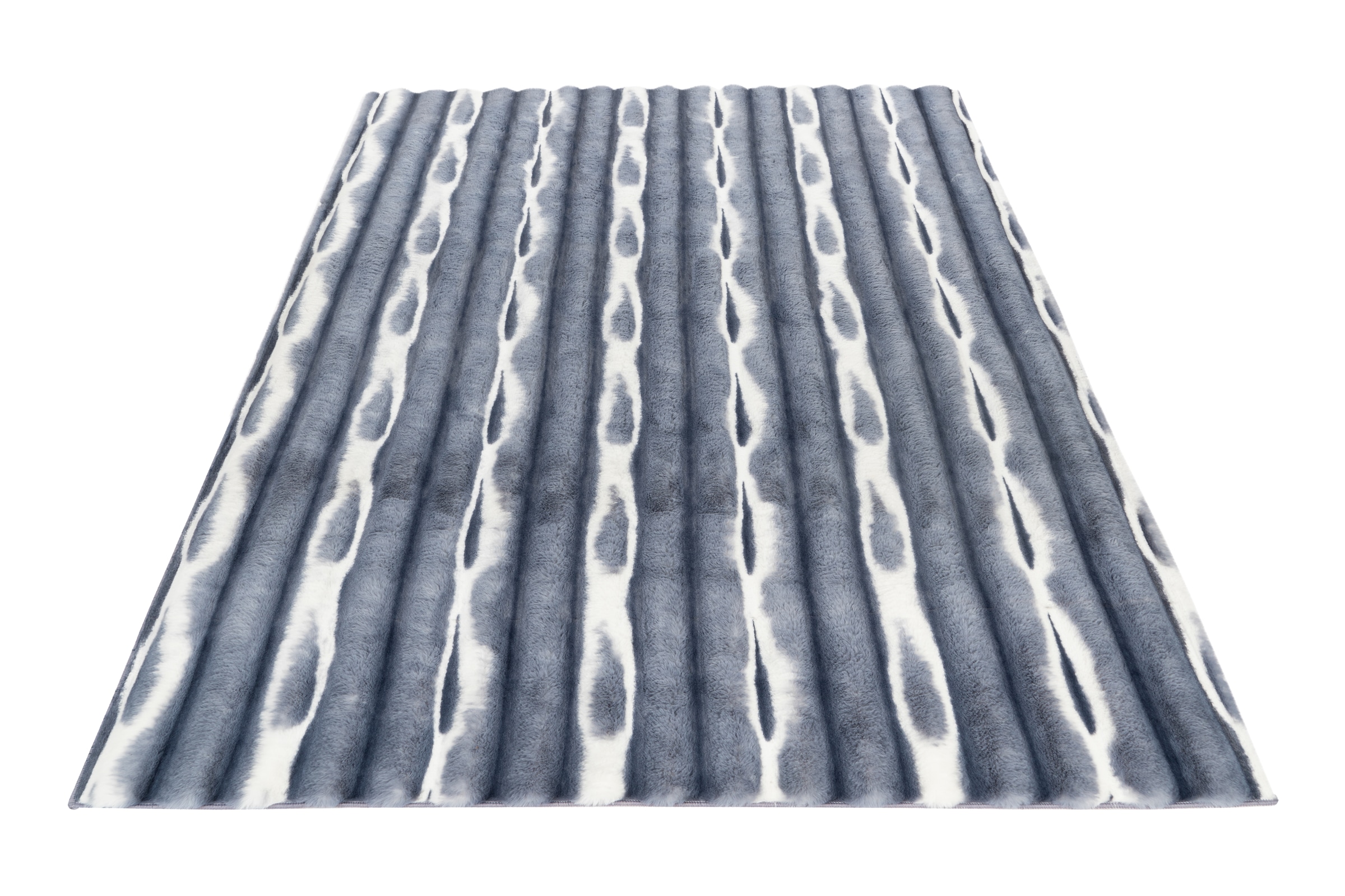 Obsession Teppich "My Waves 305" rechteckig 22 Höhe Uni Farben, Hoch-Tief E günstig online kaufen
