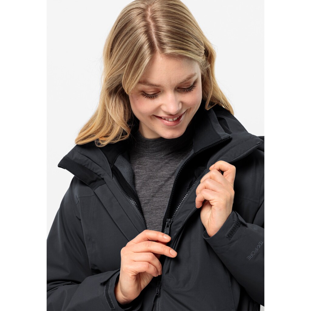 Jack Wolfskin Funktionsjacke »FERNBLICK 2L JKT W«, mit Kapuze