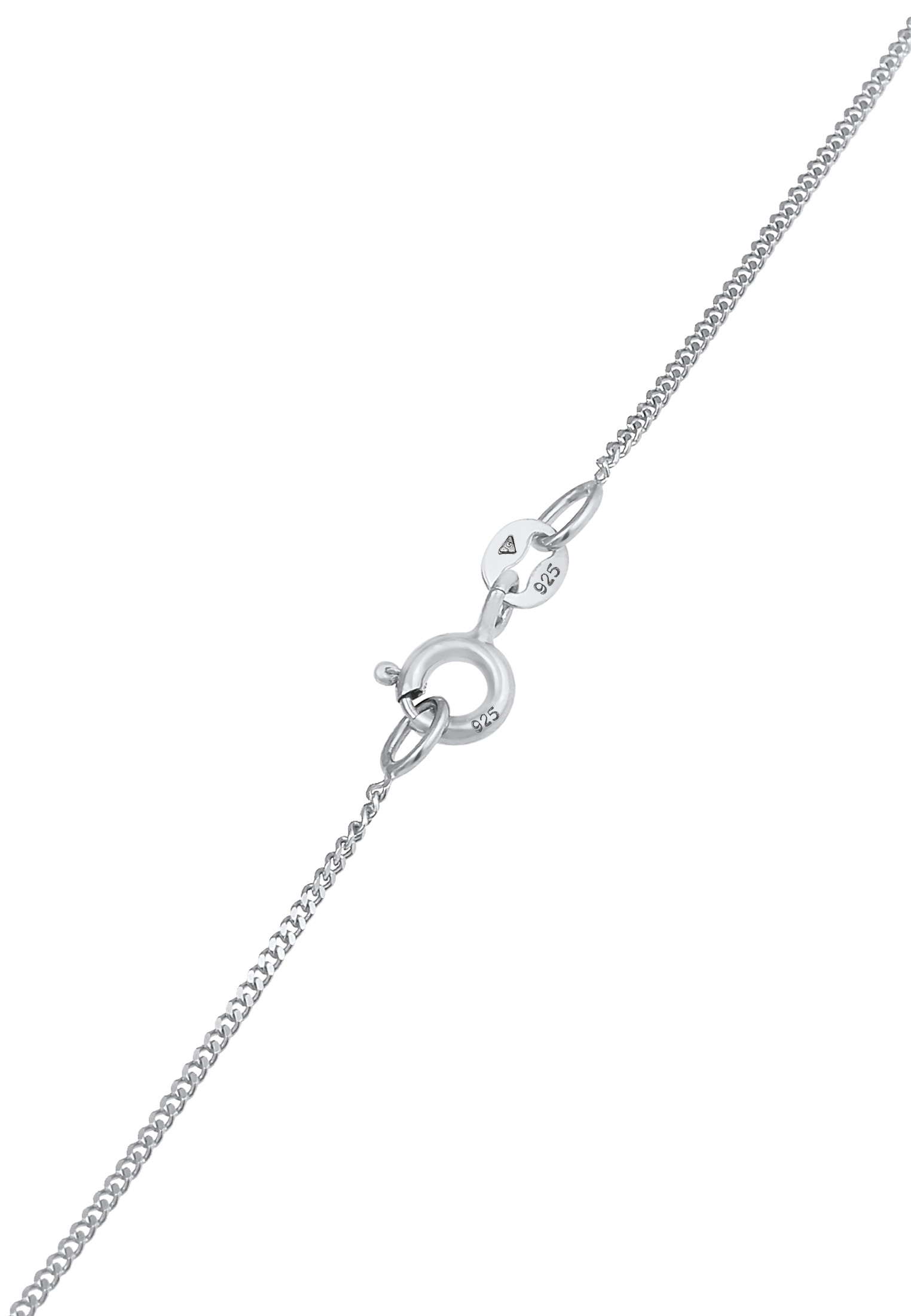 Elli Kette ohne Anhänger »Basic Panzerkette Kugeln Beads Rund 925 Silber«