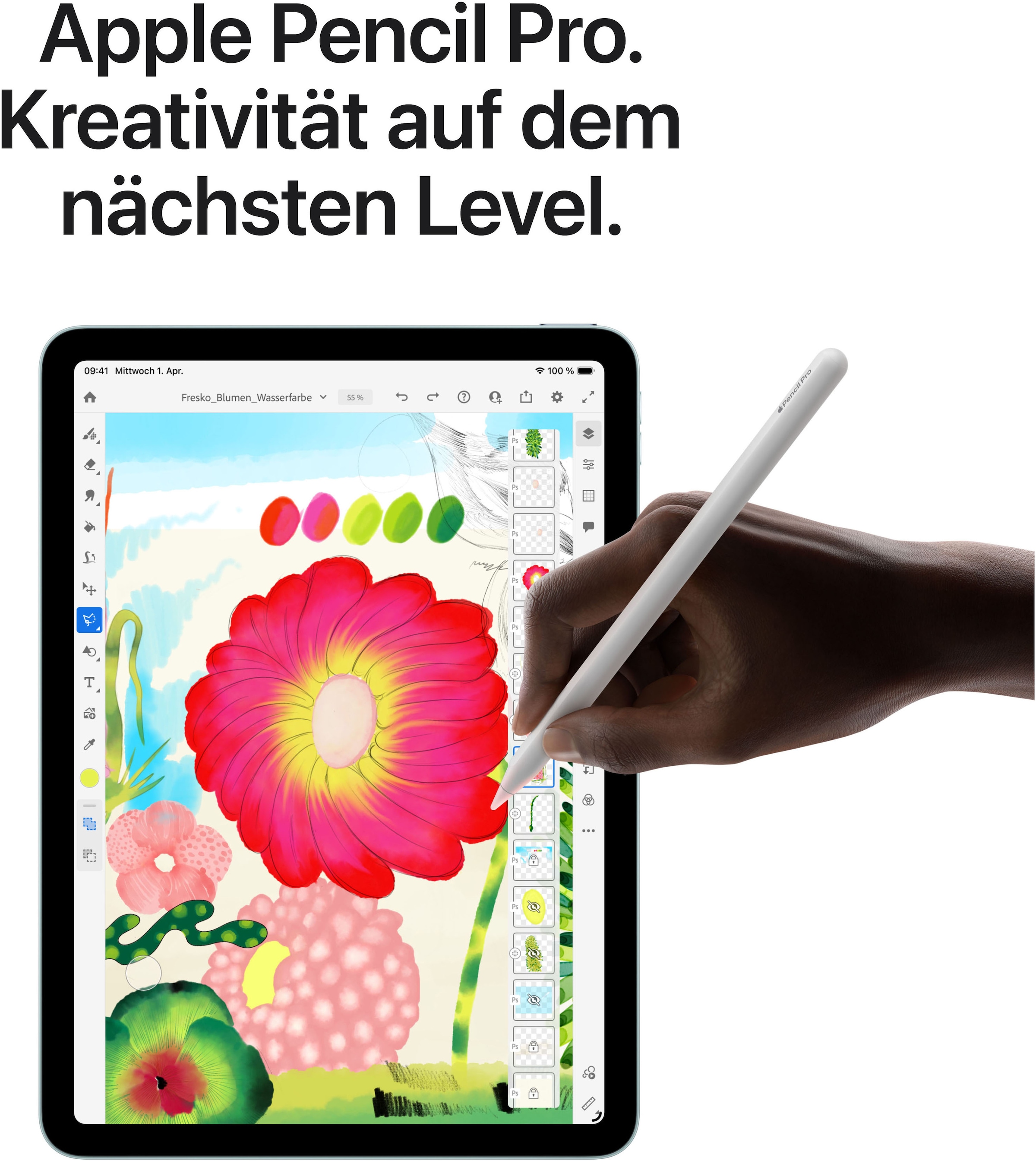 Apple Tablet »13" iPad Air Wi-Fi« (33,02 cm / 13 ″) iPadOS )