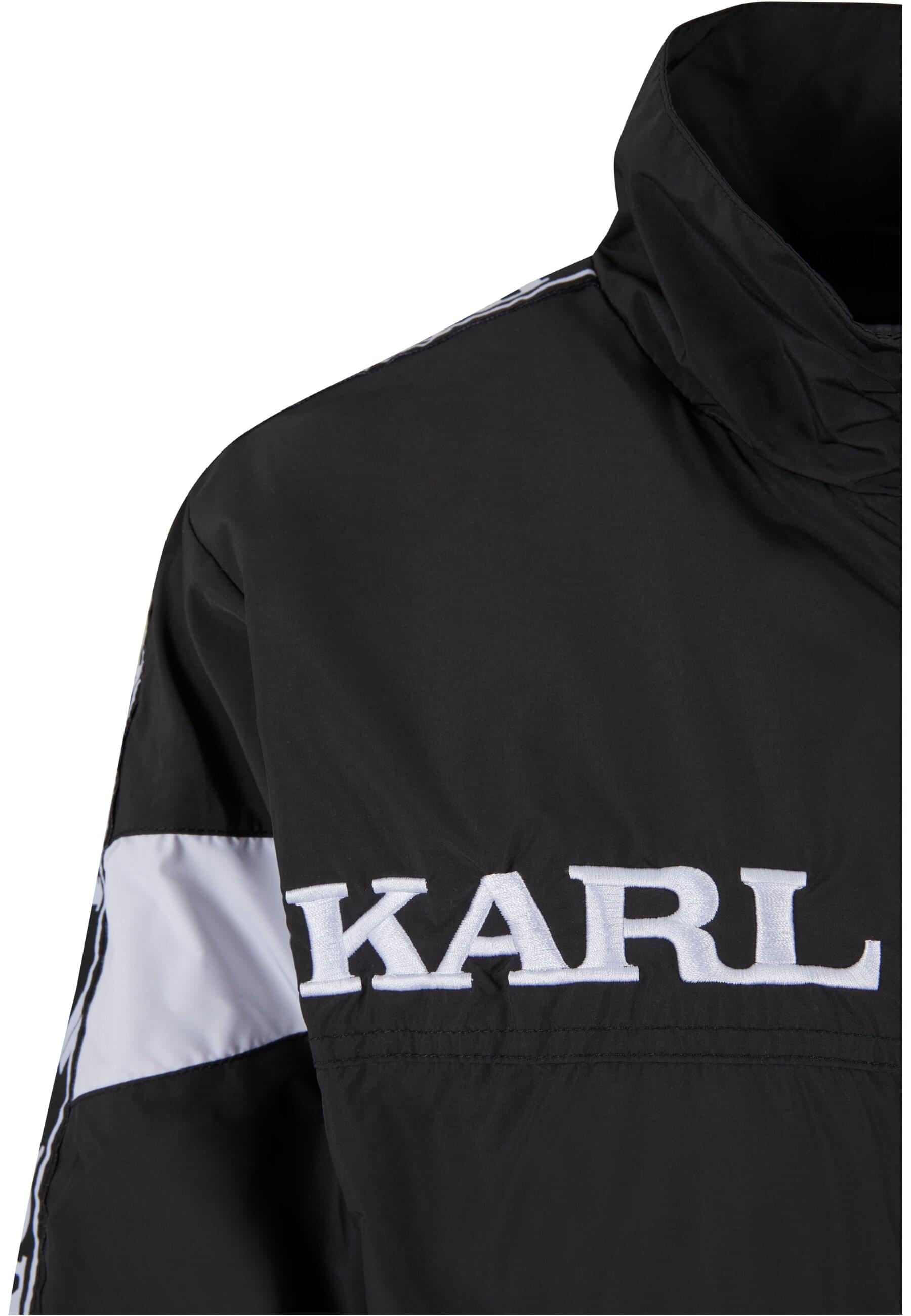 Karl Kani Allwetterjacke »Karl Kani Herren KKMQ32024BLK KK Retro Tape Trackjacket«, (1 St.), ohne Kapuze