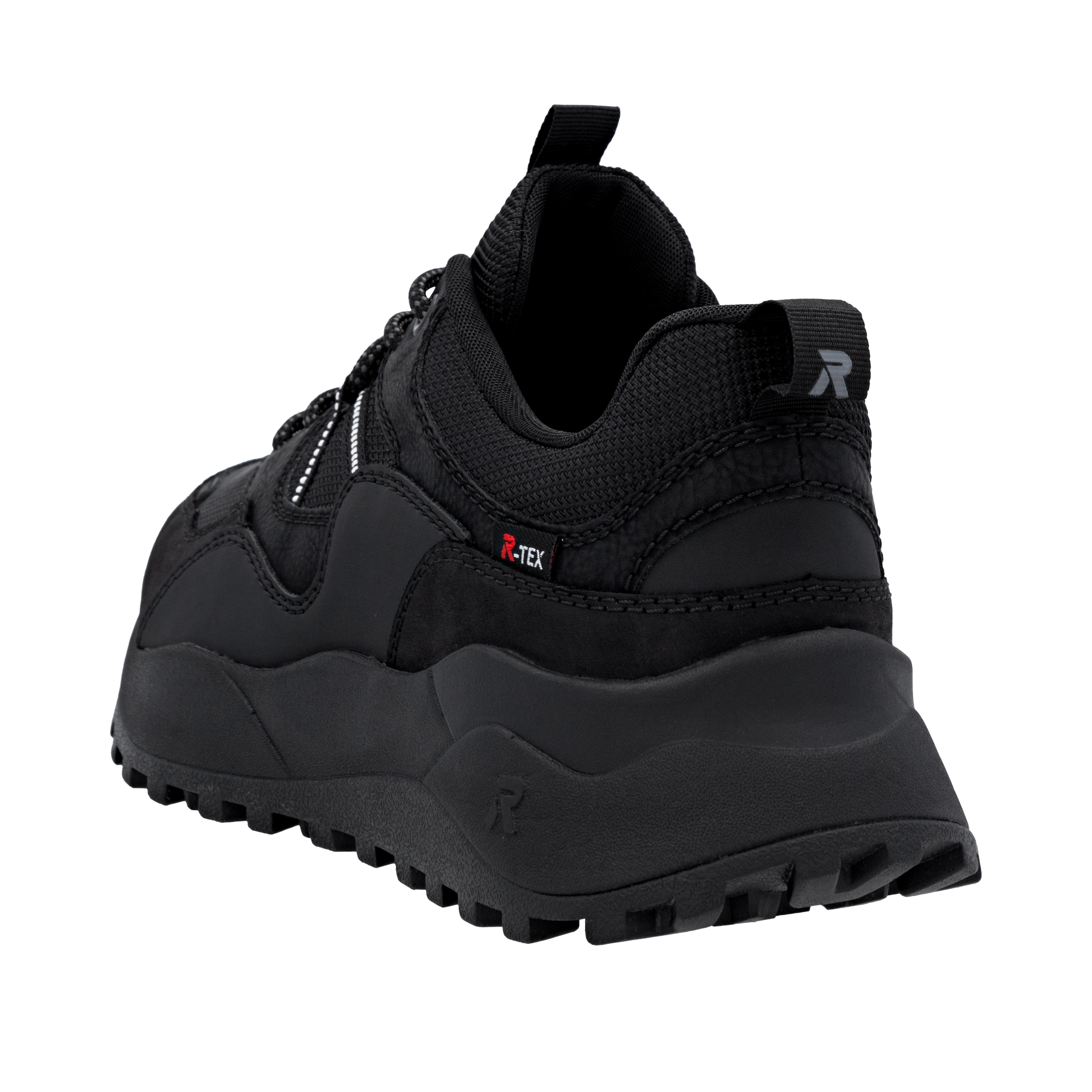 RIEKER Sport Sneaker, Outdoorschuh, Schnürschuh mit wasserabweisender TEX-Membran