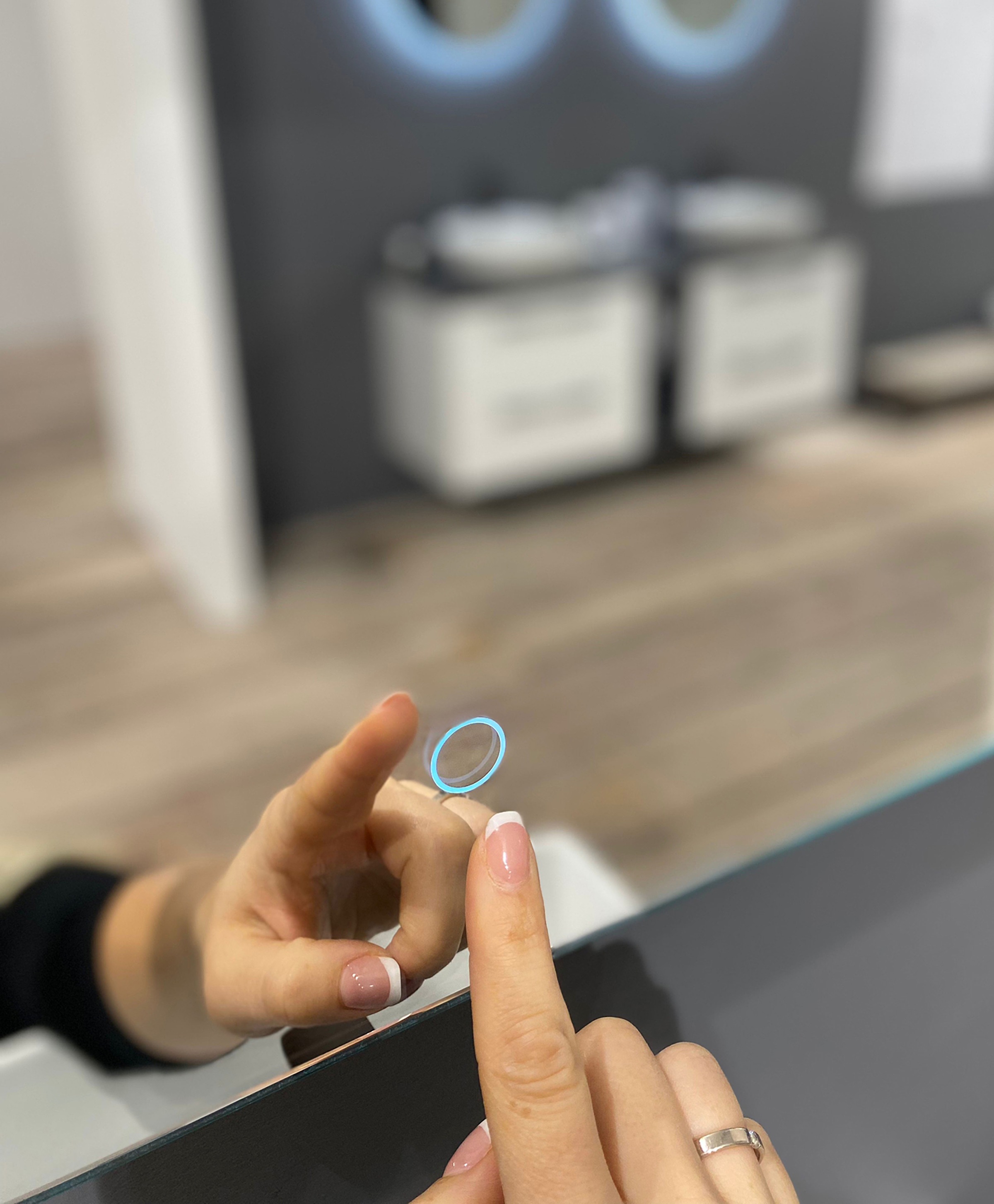 Schildmeyer LED-Lichtspiegel »Moon«