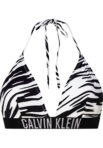Calvin Klein Swimwear Triangel-Bikini-Top »FIXED TRIANGLE-RP-PRINT«, mit Calvin Klein... kaufen