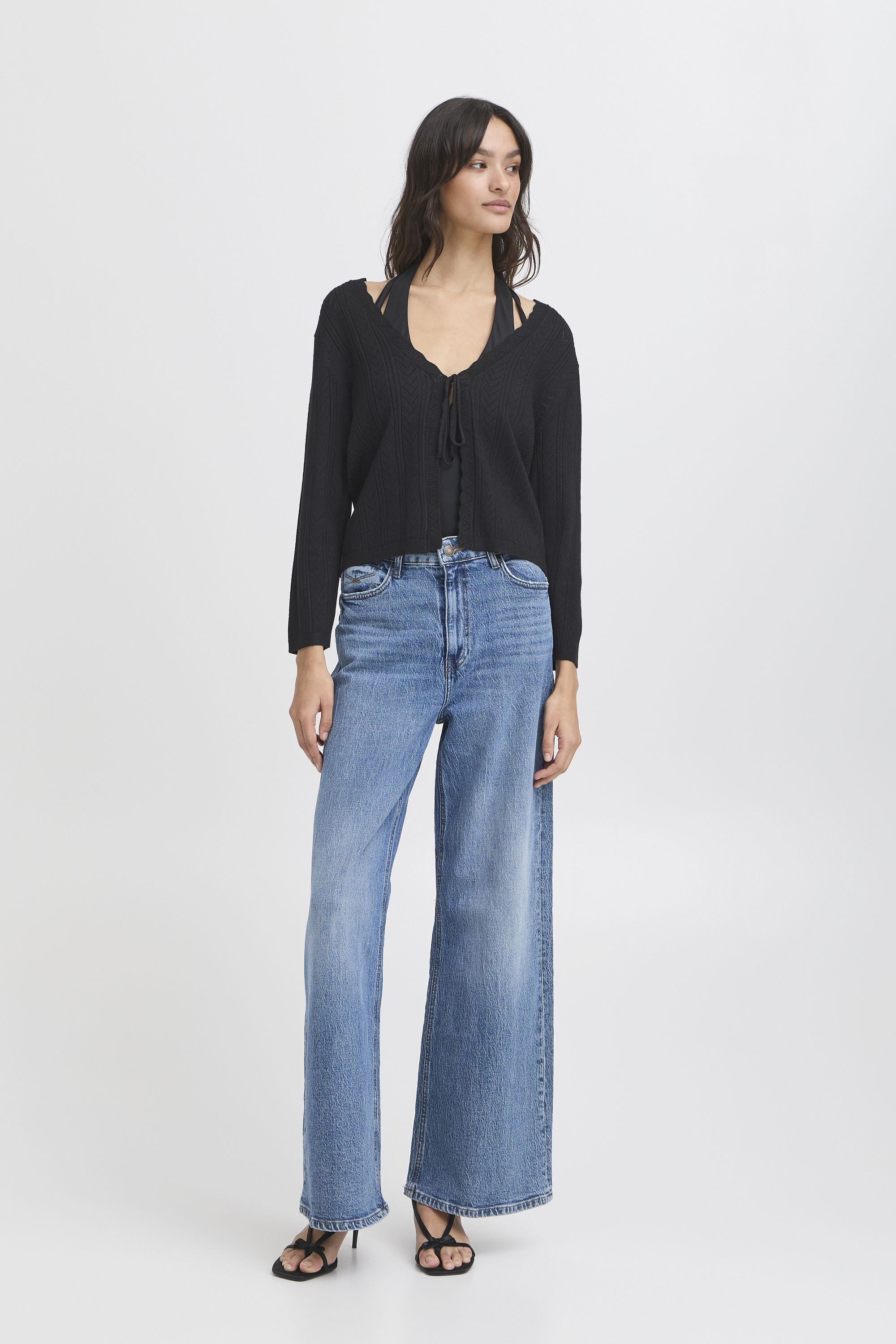 b.young Strickjacke »Strickjacke BYOMANJA BOLERO«