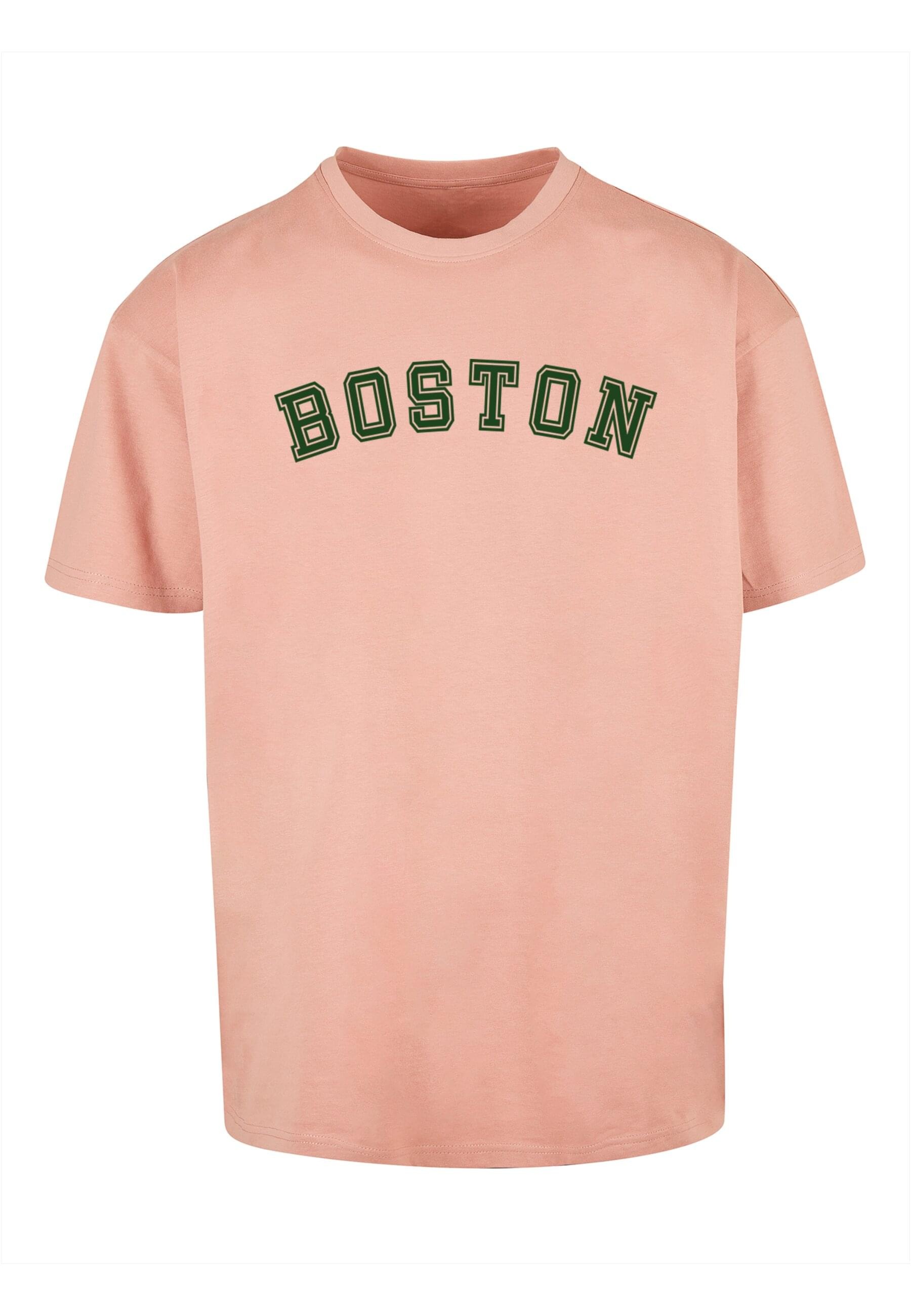 T-Shirt »Merchcode Herren Boston Heavy Oversize Tee-BY102«, (1 tlg.)