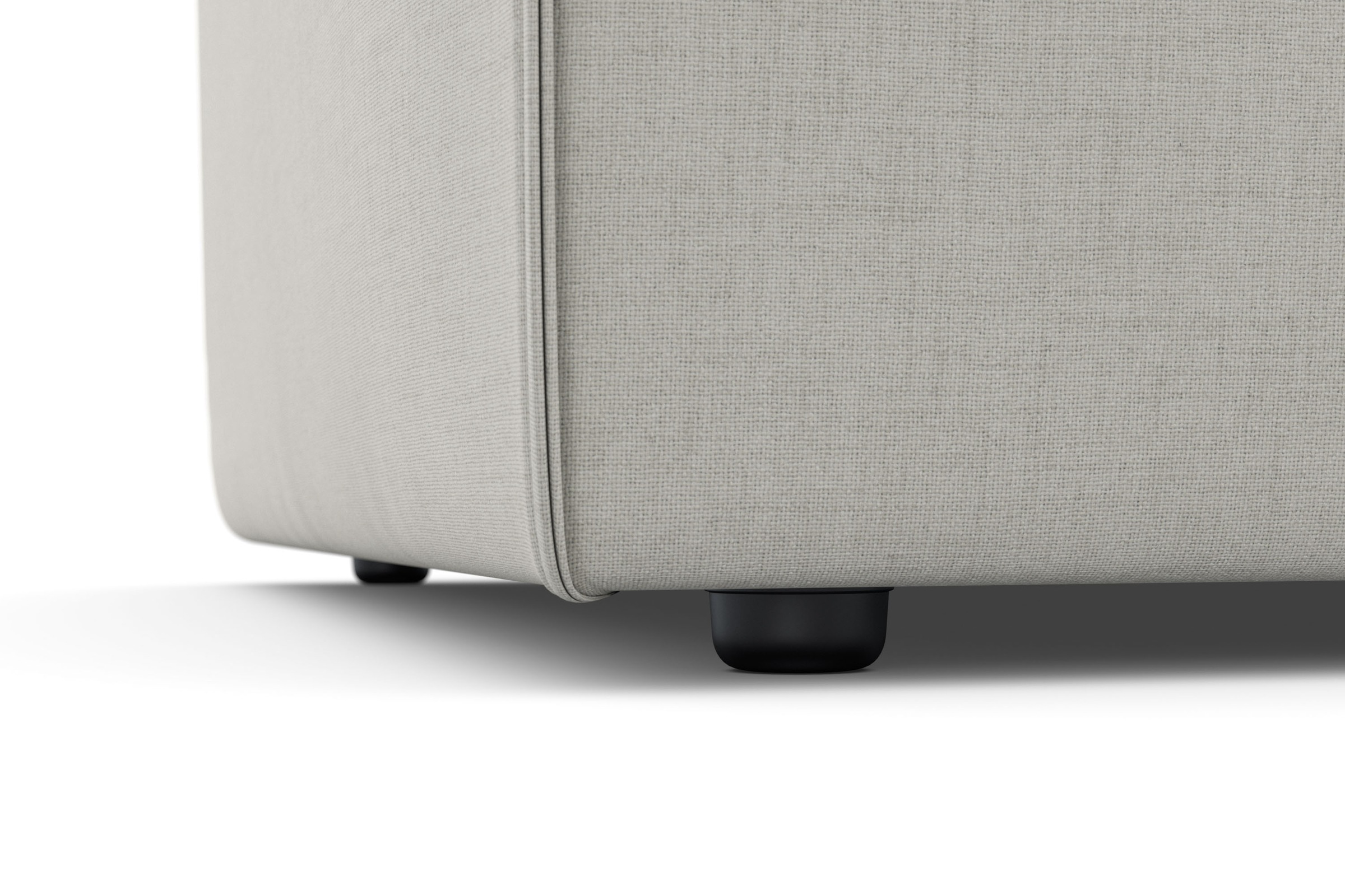 RAUM.ID Ottomane »Merid Chaiselongue, Maße B/T/H: 100/162/70 cm«, als Modul oder separat verwendbar, für individuelle Zusammenstellung