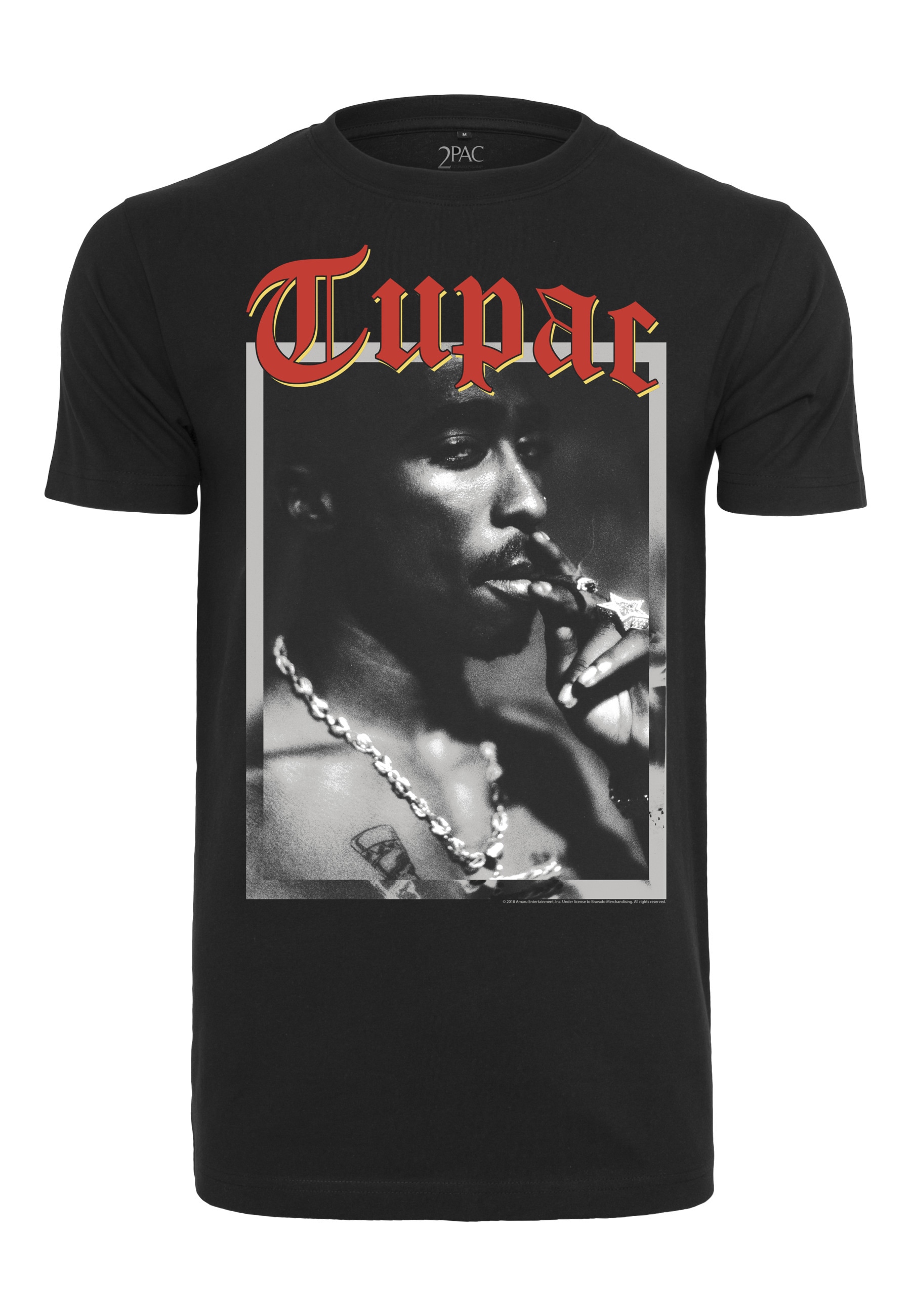 Merchcode T-Shirt "Merchcode Herren Tupac California Love Tee" 1