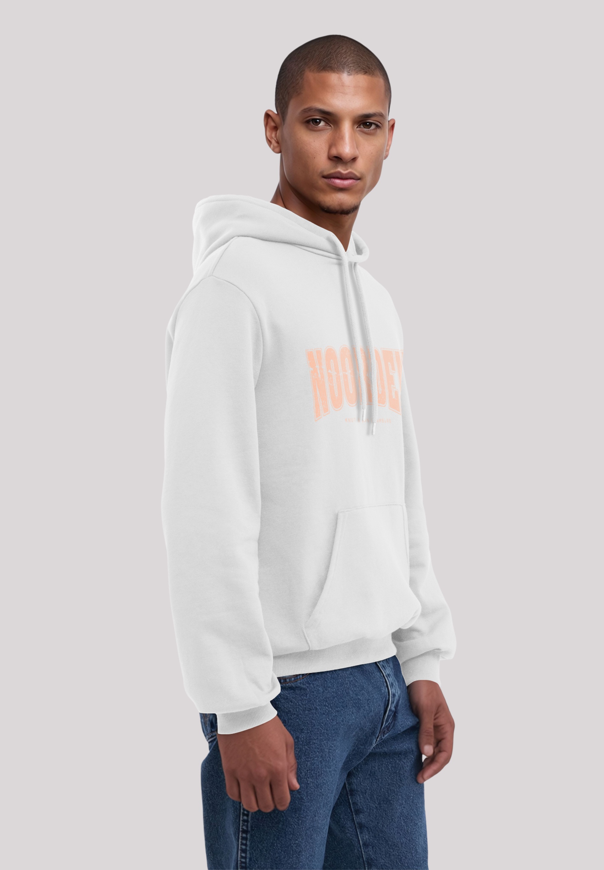 F4NT4STIC Kapuzenpullover »Knut & Jan Hamburg Noorden Collegiate« Premium Qualität