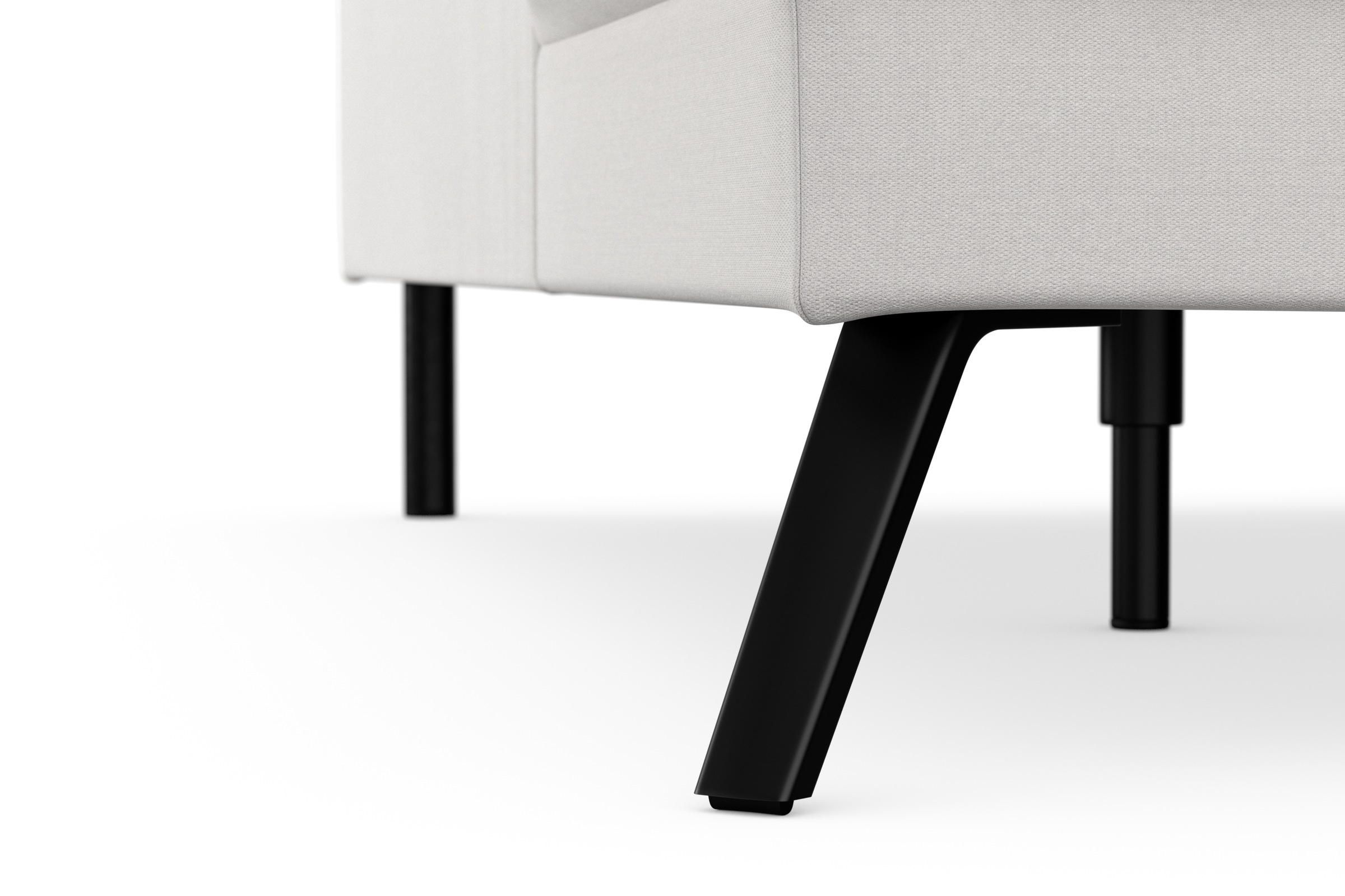 sit&more Ecksofa »Lindholm L-Form«, mit Sitztiefenverstellung und Federkern