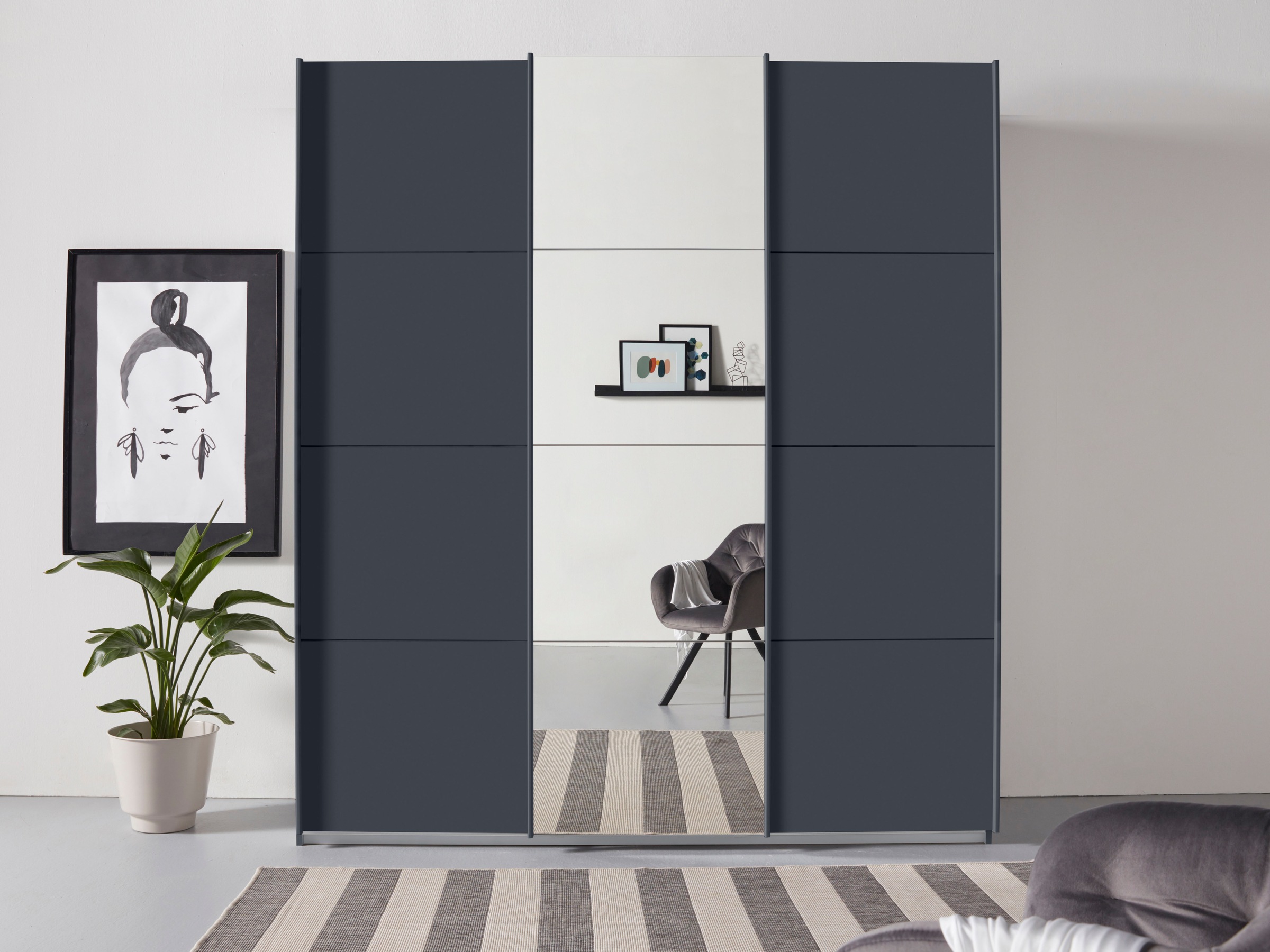 OTTO home "Mehrzweckschrank Aktenschrank Möbel Mietswohnung TOPSELLER OTELI" 3 Ausstattungen BASIC/CLASSIC/PREMIUM (inkl. SOFT-CLOSE-FUNKTION), Breiten 203/271/315/360 cm Höhen 210/229 cm MADE IN GERMANY