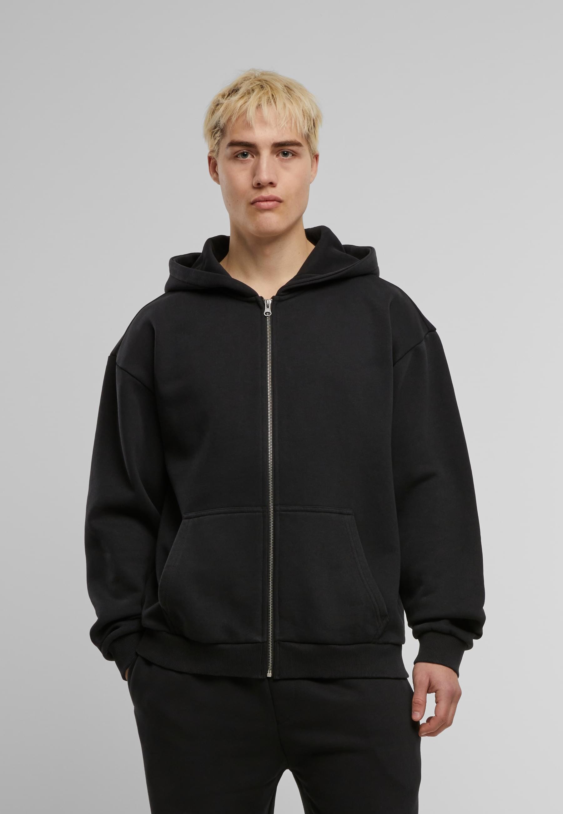 URBAN CLASSICS Sweatjacke »Urban Classics Vintage Heavy Zip Hoodie«