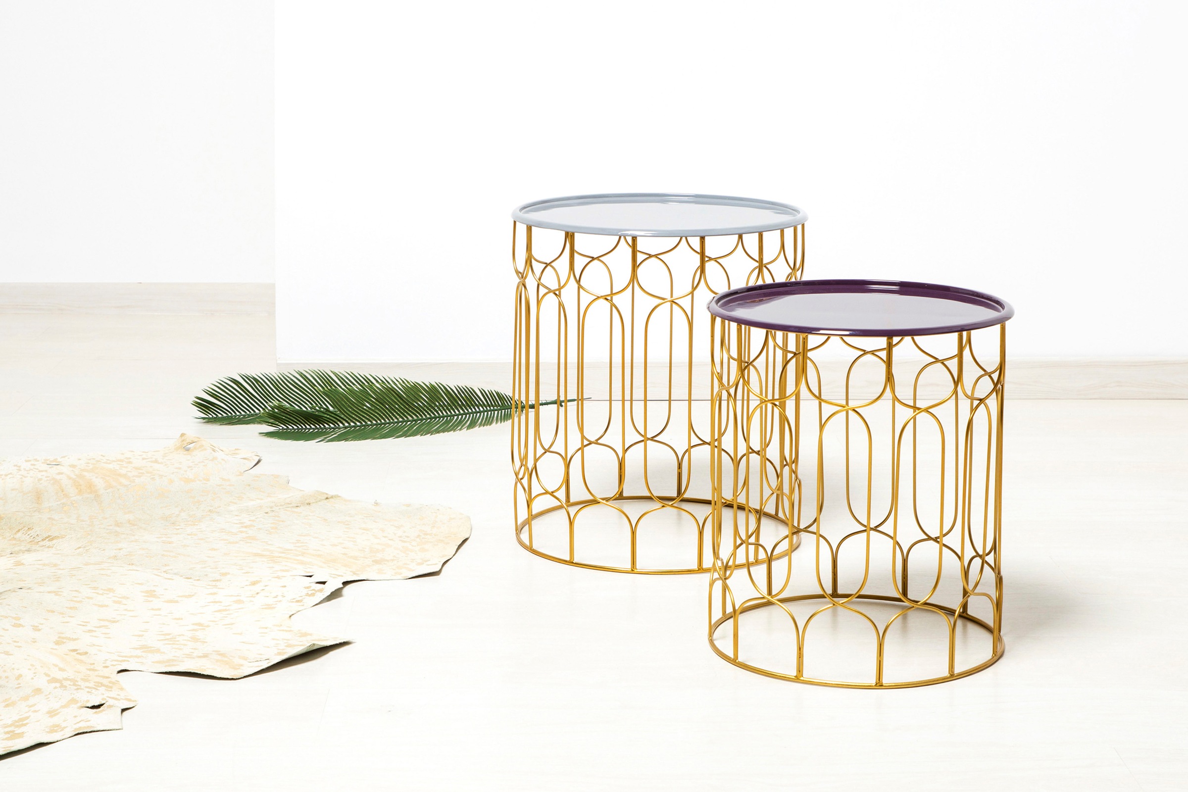 Kayoom Beistelltisch "Beistelltisch-Set Timba, stylische Optik, verschieden günstig online kaufen