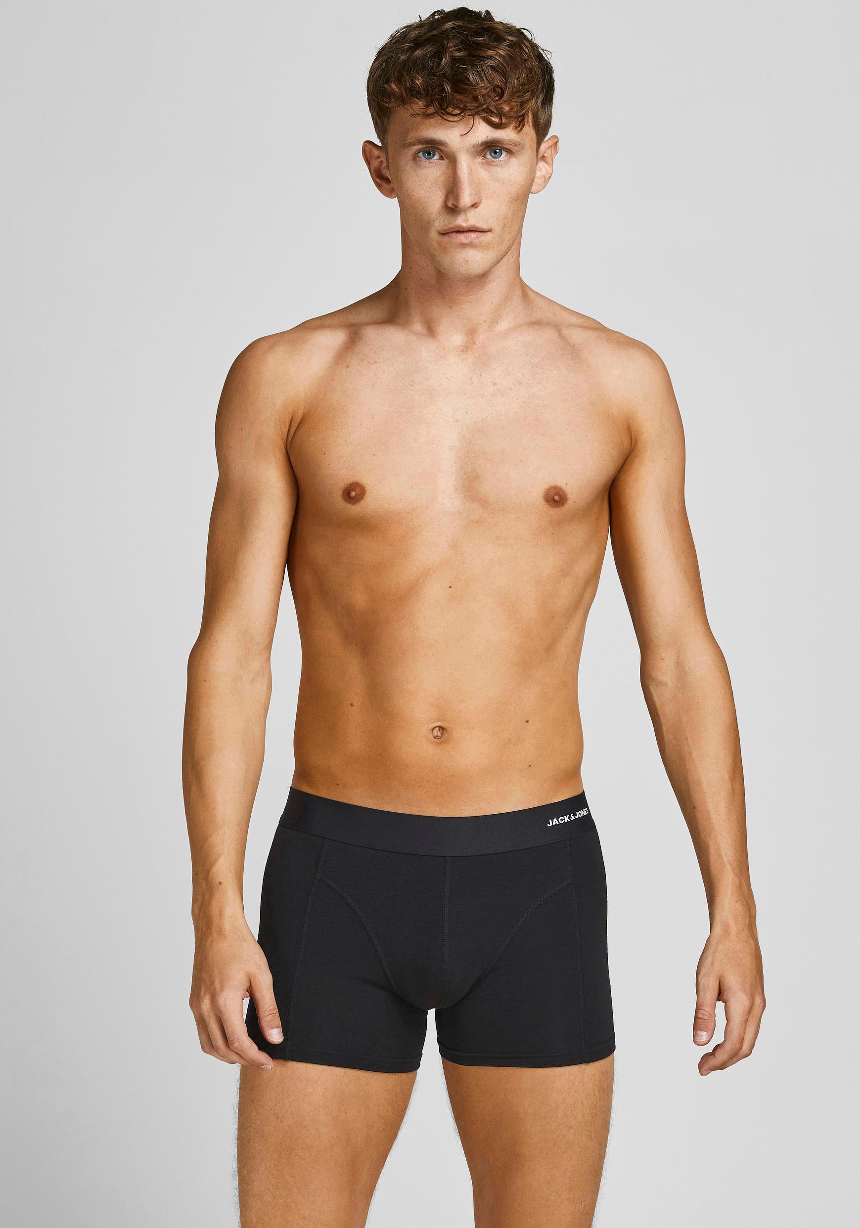 Jack & Jones Trunk "JACBASIC BAMBOO TRUNKS 3 PACK NOOS" Packung, 3 Stk. günstig online kaufen