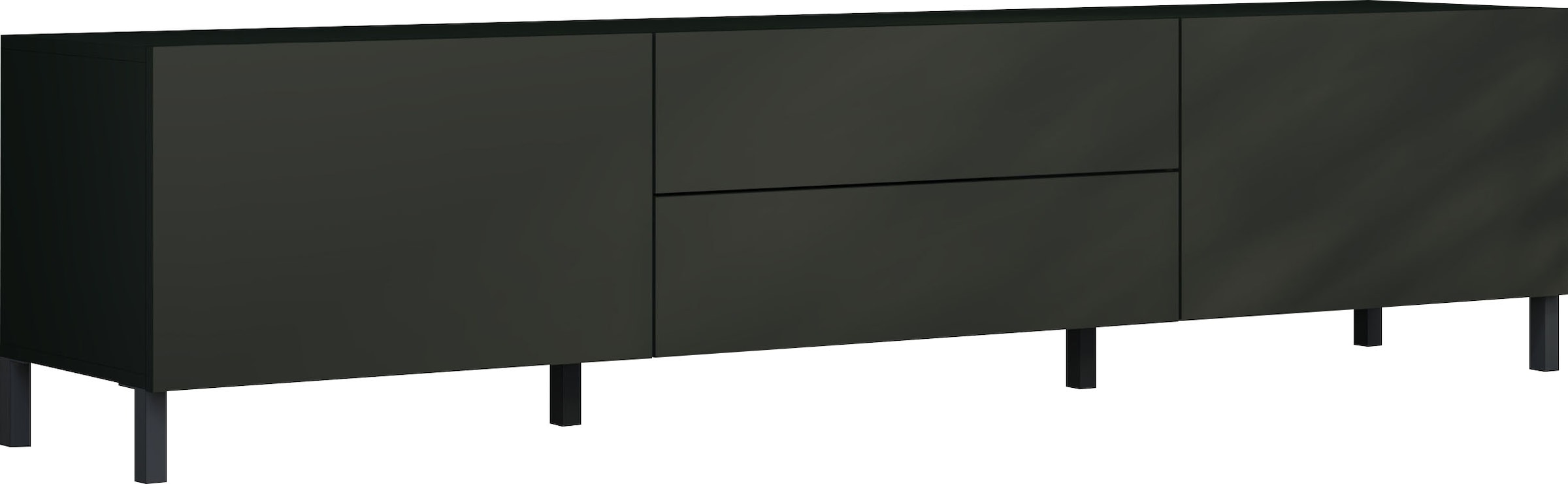 borchardt Möbel Lowboard "Sophia, Breite 200 cm, 2 Klappen, 2 Schubkästen, günstig online kaufen