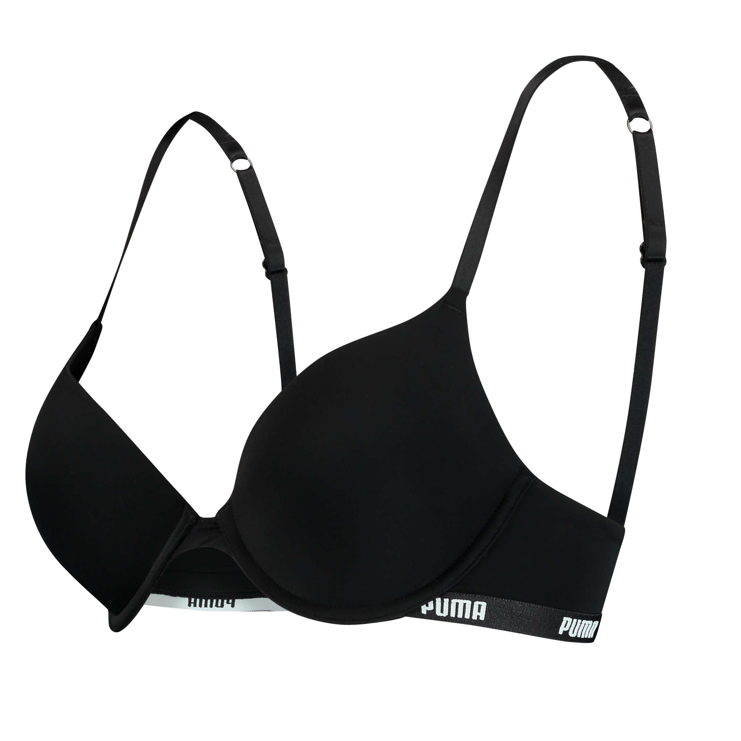 PUMA Push-up-BH »PUMA WOMEN PUSHUP BRA 1P HANG«, Mit gepolsterten Cups