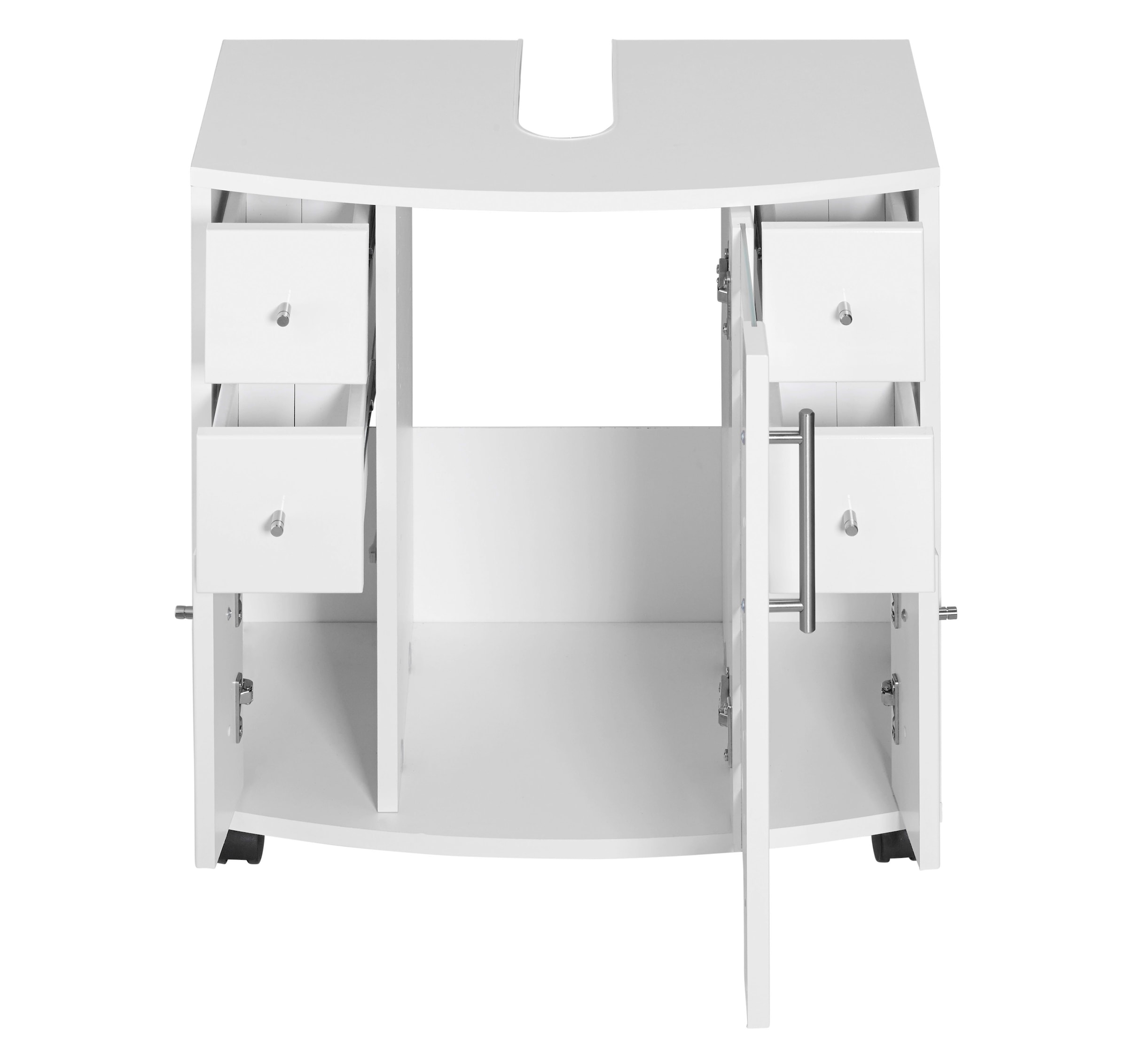 HELD MÖBEL Waschbeckenunterschrank »Jaca«, Breite 60 cm, mit hochglänzenden  Fronten bestellen | BAUR