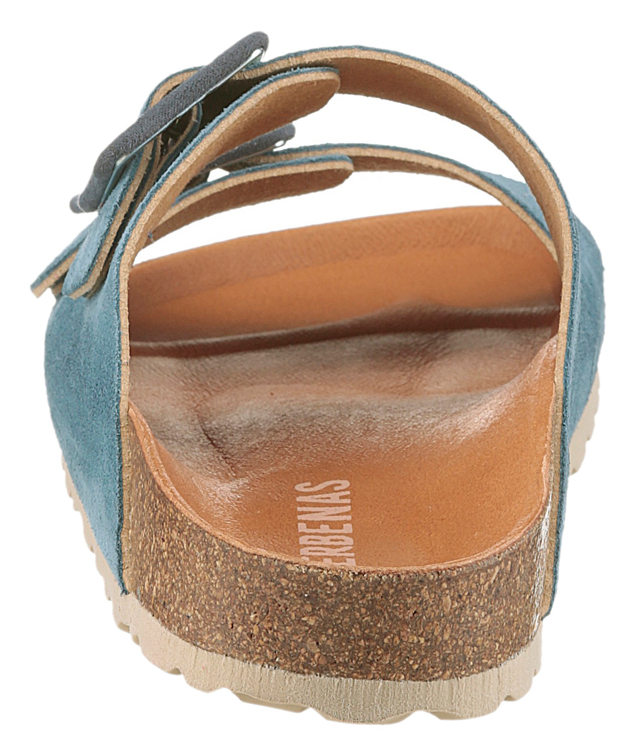 VERBENAS Pantolette "Randell Velour", Sommerschuh, Schlappen, Hausschuh, Ur günstig online kaufen