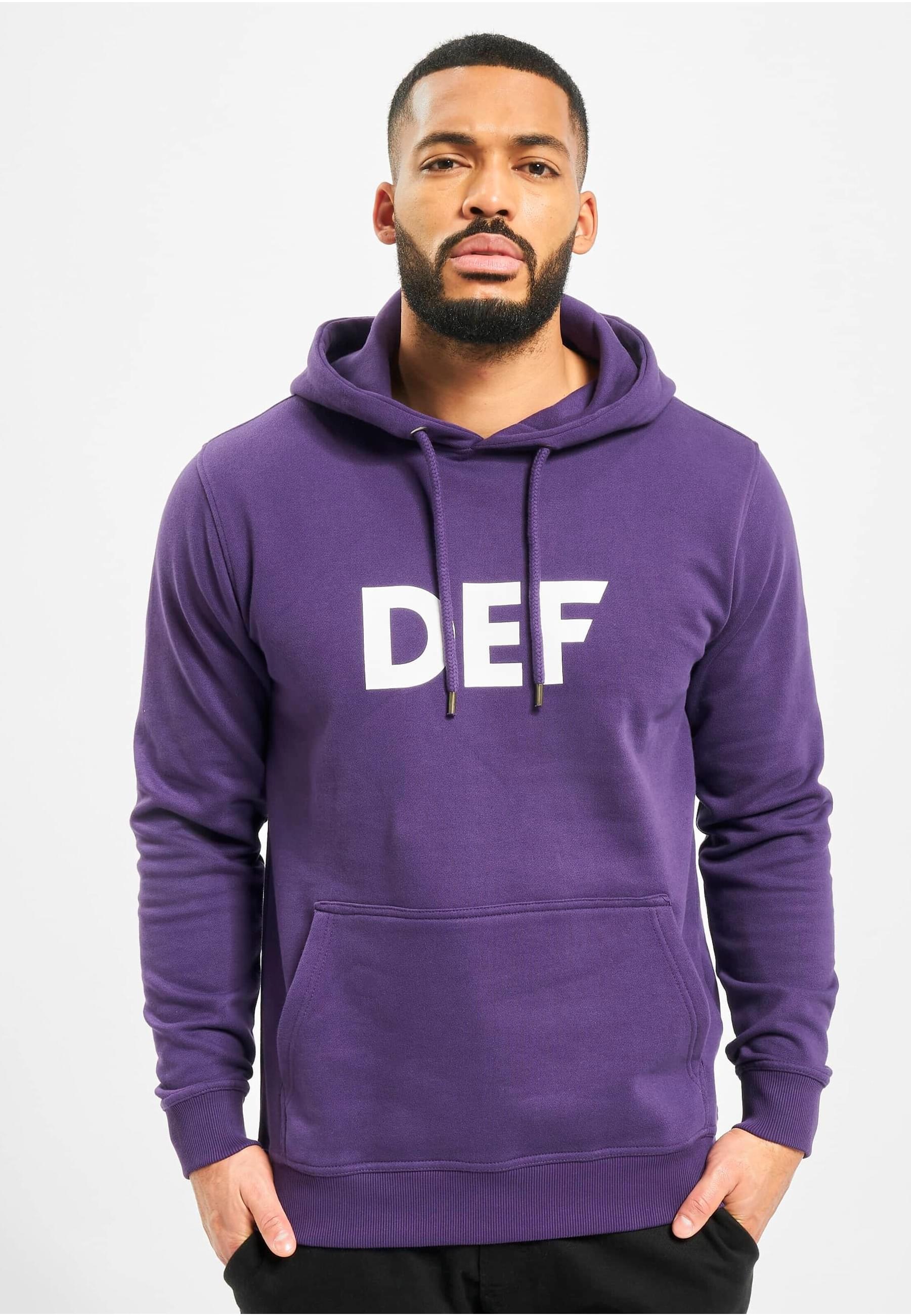DEF Sweatshirt »DEF Herren Mitarbeiter Hoody«, (1 tlg.)