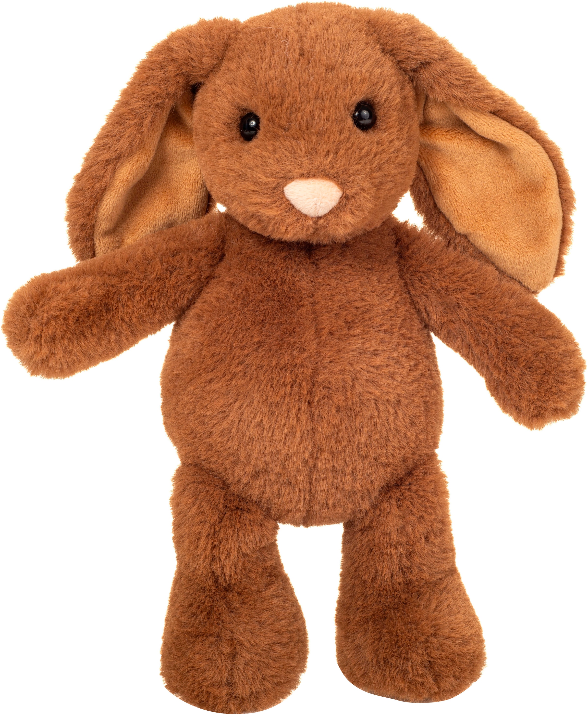 Teddy Hermann® Kuscheltier »Häschen Cara, 25 cm, dunkelbraun«, zum Teil aus recyceltem Material