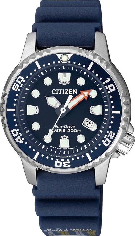 Citizen Taucheruhr »Promaster Marine Eco-Drive Diver 200m, EP6051-14L«, Armbanduhr, Damenuhr, Solar