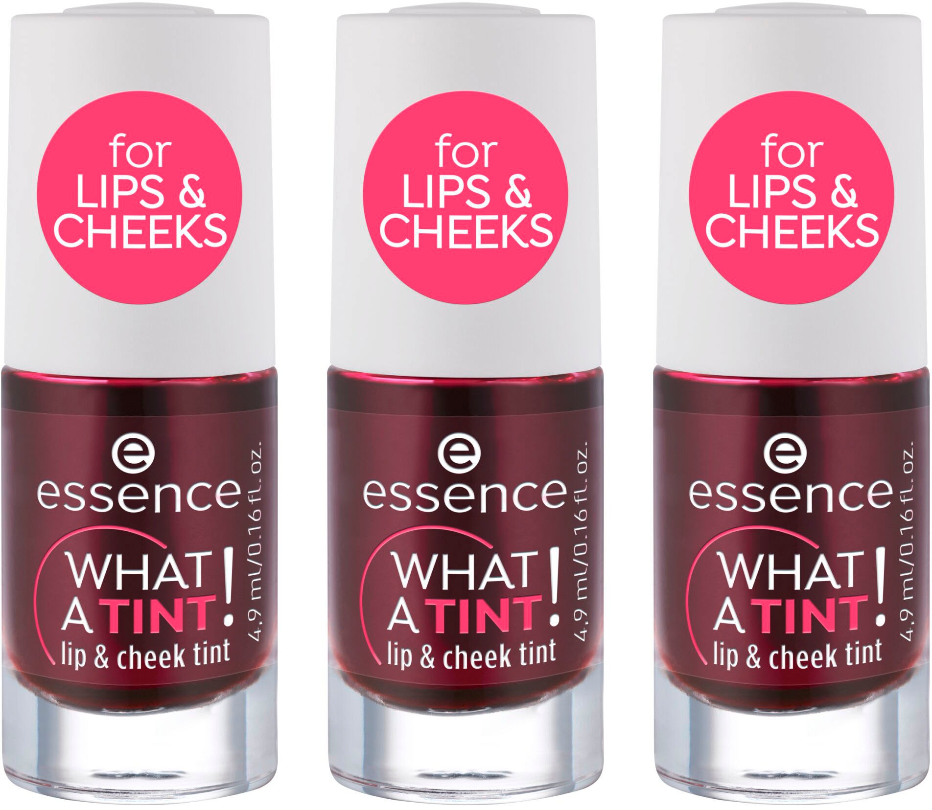 ESSENCE Damen Rouge "WHAT A TINT lip & cheek tint", 14,7ml, rosa, Teint-Kosmetika, mit wasserartiger Textur