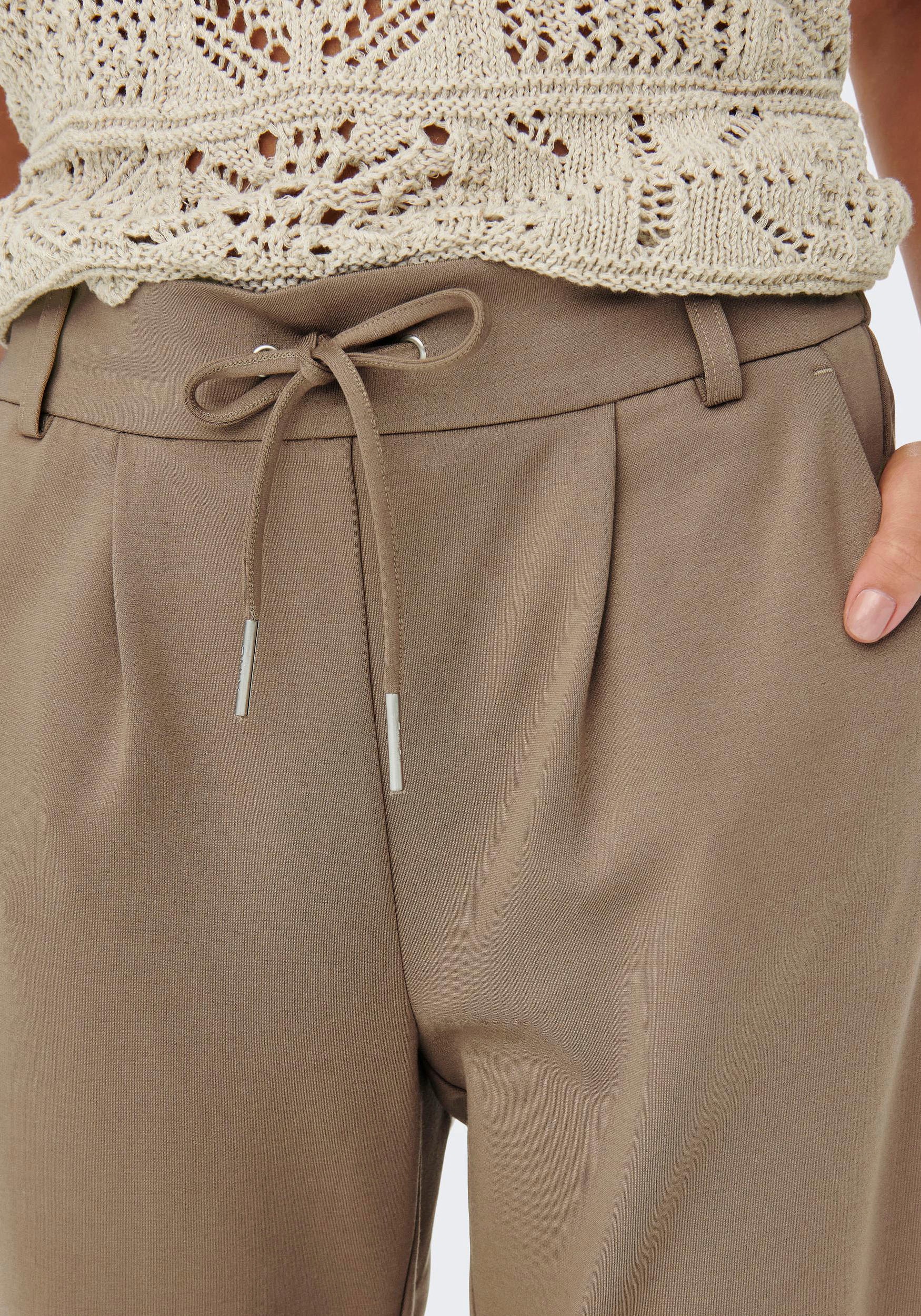 ONLY Jogger Pants »ONLPOPTRASH LIFE EASY COL PANT PNT NOOS«, bequeme Form mit elastischem Bund und Kordelzug