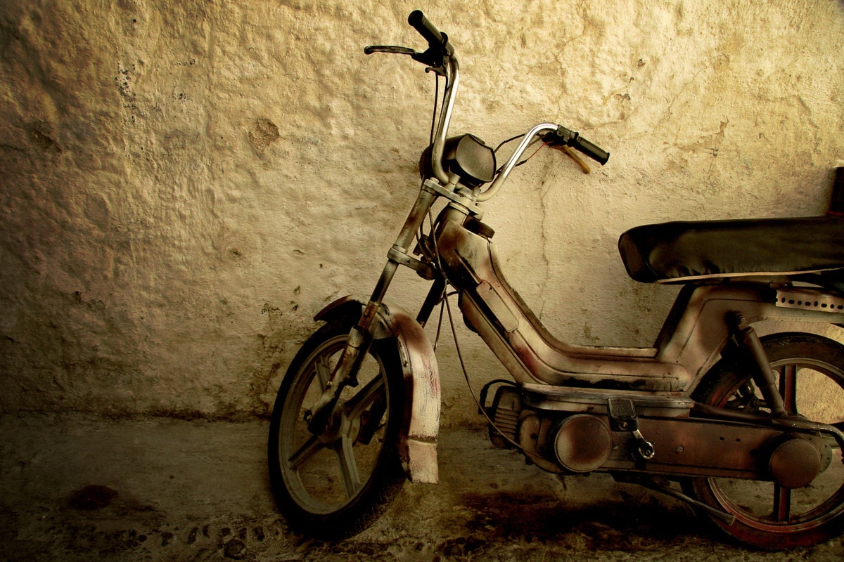 Papermoon 1100000002199 "Altes Motorrad"