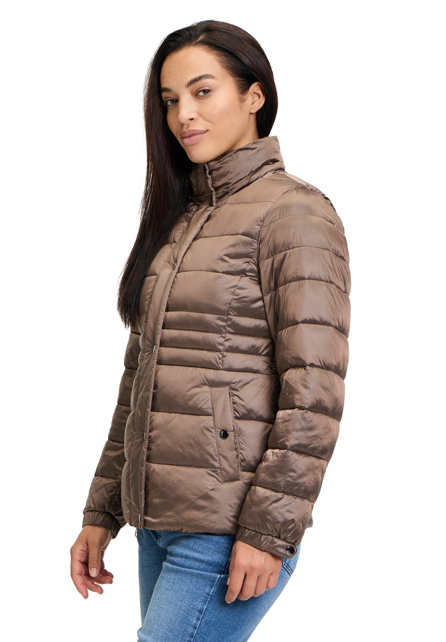Cartoon Steppjacke »Cartoon Damen Steppjacke mit abnehmbarer Kapuze«