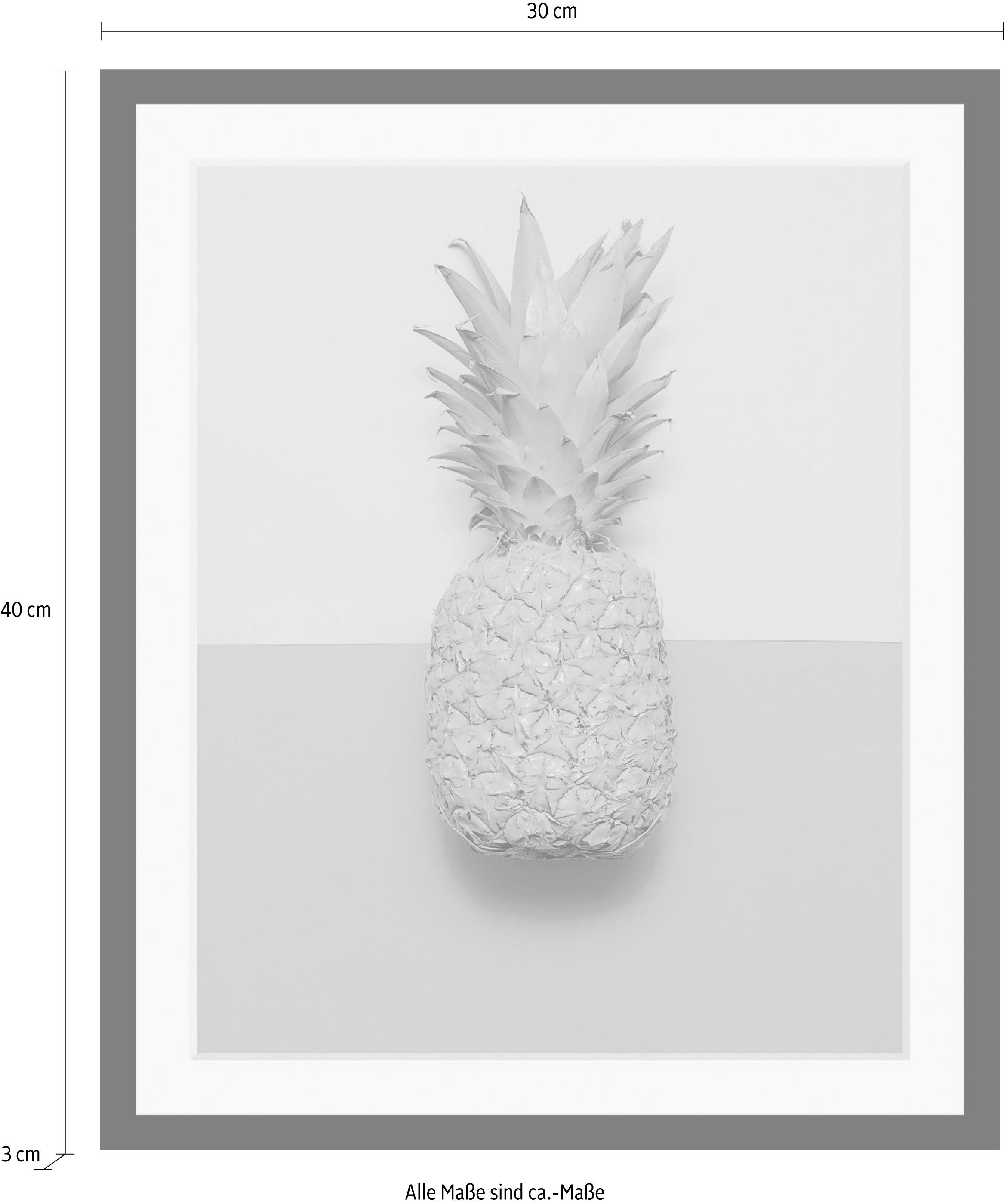 queence Bild »Ananas«, in 3 Größen, gerahmt