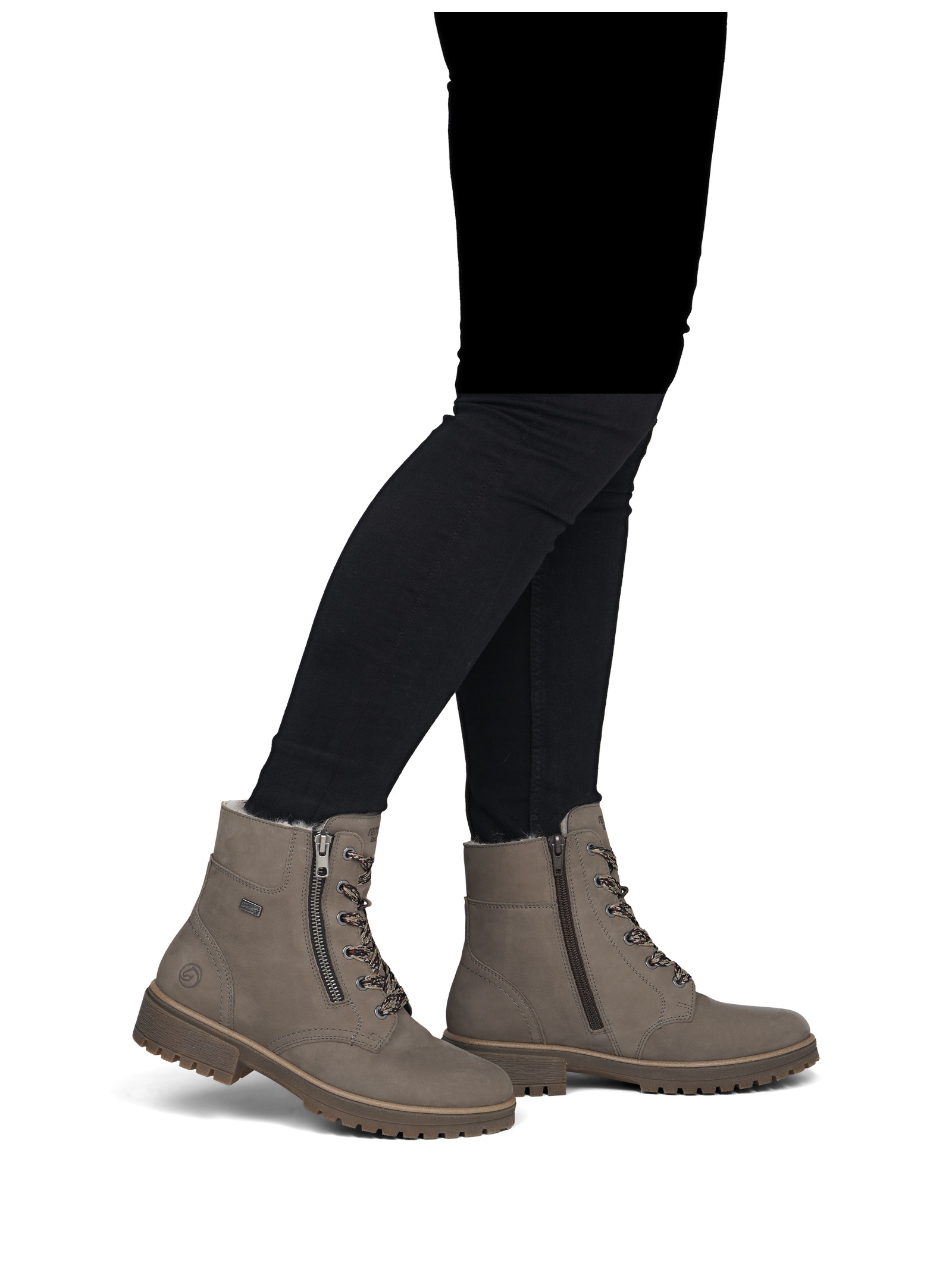 Remonte Schnürstiefelette »Remonte Stiefelette Veloursleder«