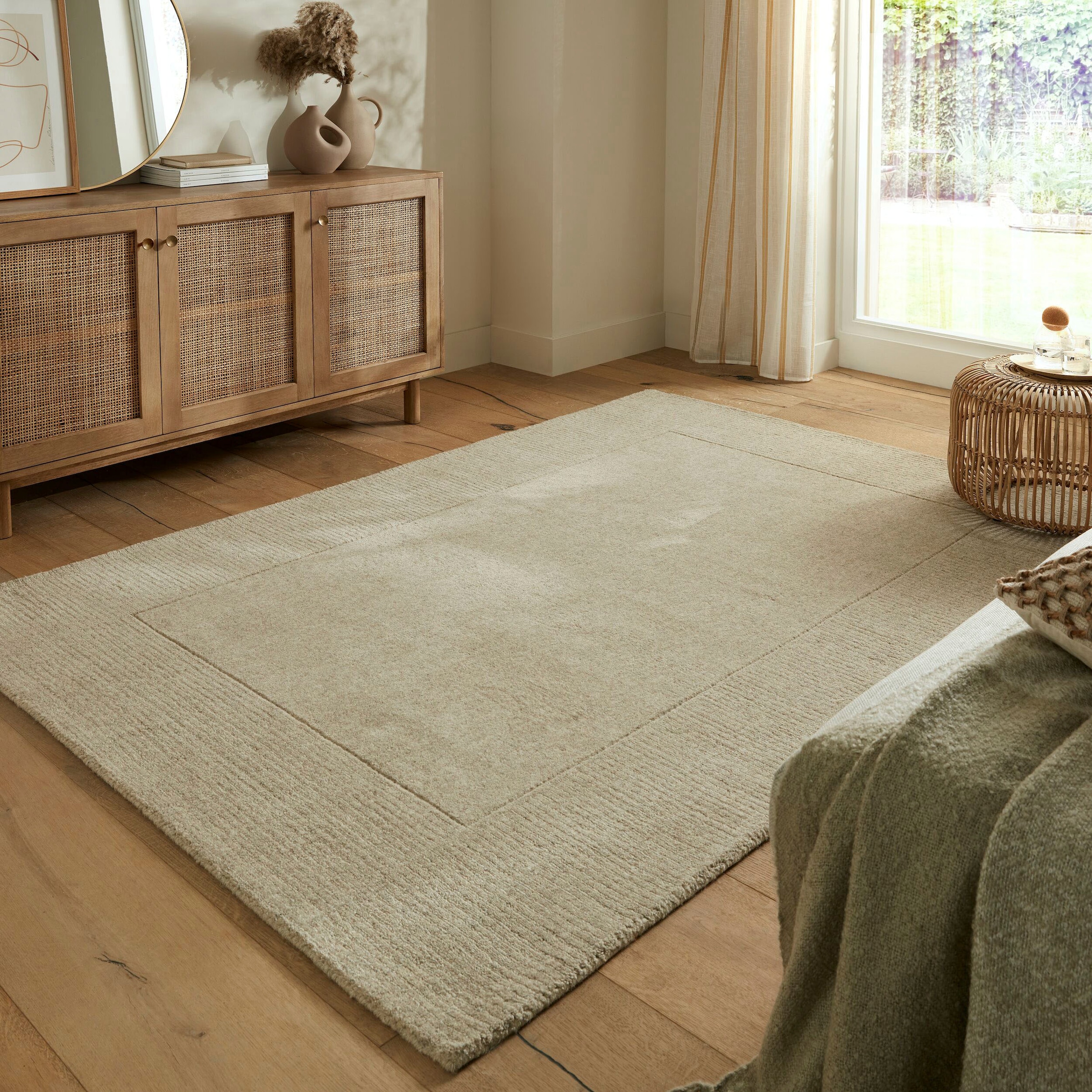 FLAIR RUGS Wollteppich »Tuscany«, rechteckig, 8 mm Höhe