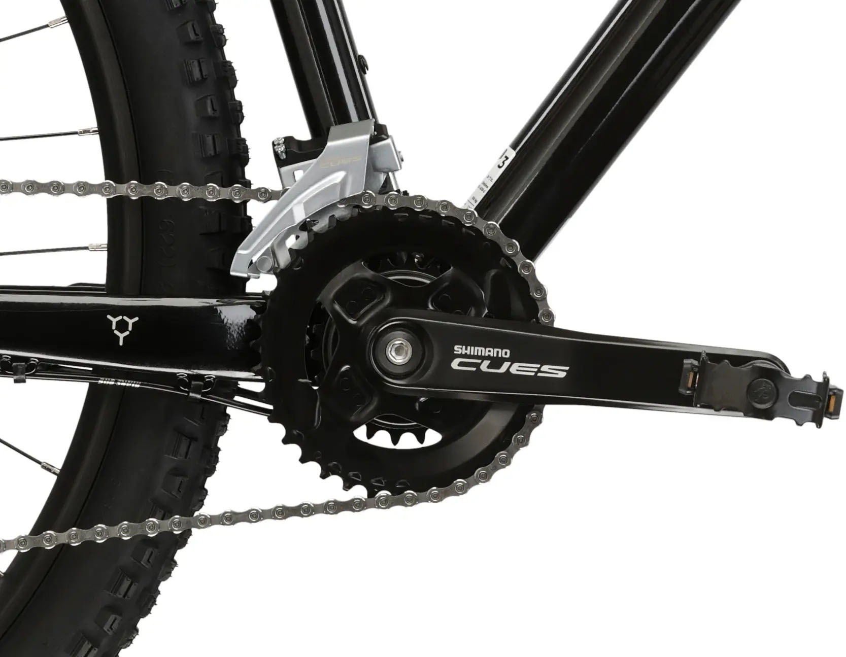 Kross Mountainbike »KROSS MTB Hardtail Hexagon 5.0 27,5" schwarz«, 18 Gang, Shimano, CUES U3020 Schaltwerk, Kettenschaltung