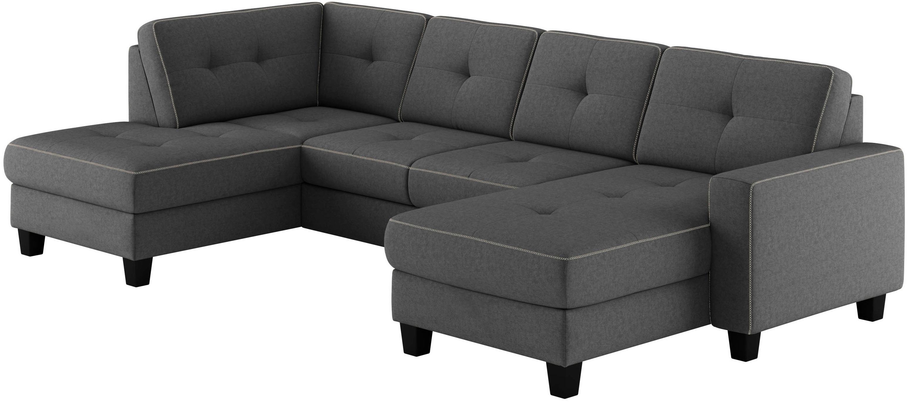 Thumbnail - PLACES OF STYLE Wohnlandschaft "Varese" wahlweise mit Bettfunktion und Bettkasten