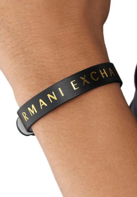 ARMANI EXCHANGE Armband »AXG0107040, AXG0108040, AXG0109040, AXG0106040«, (Set, 2 tlg.), zum Wenden