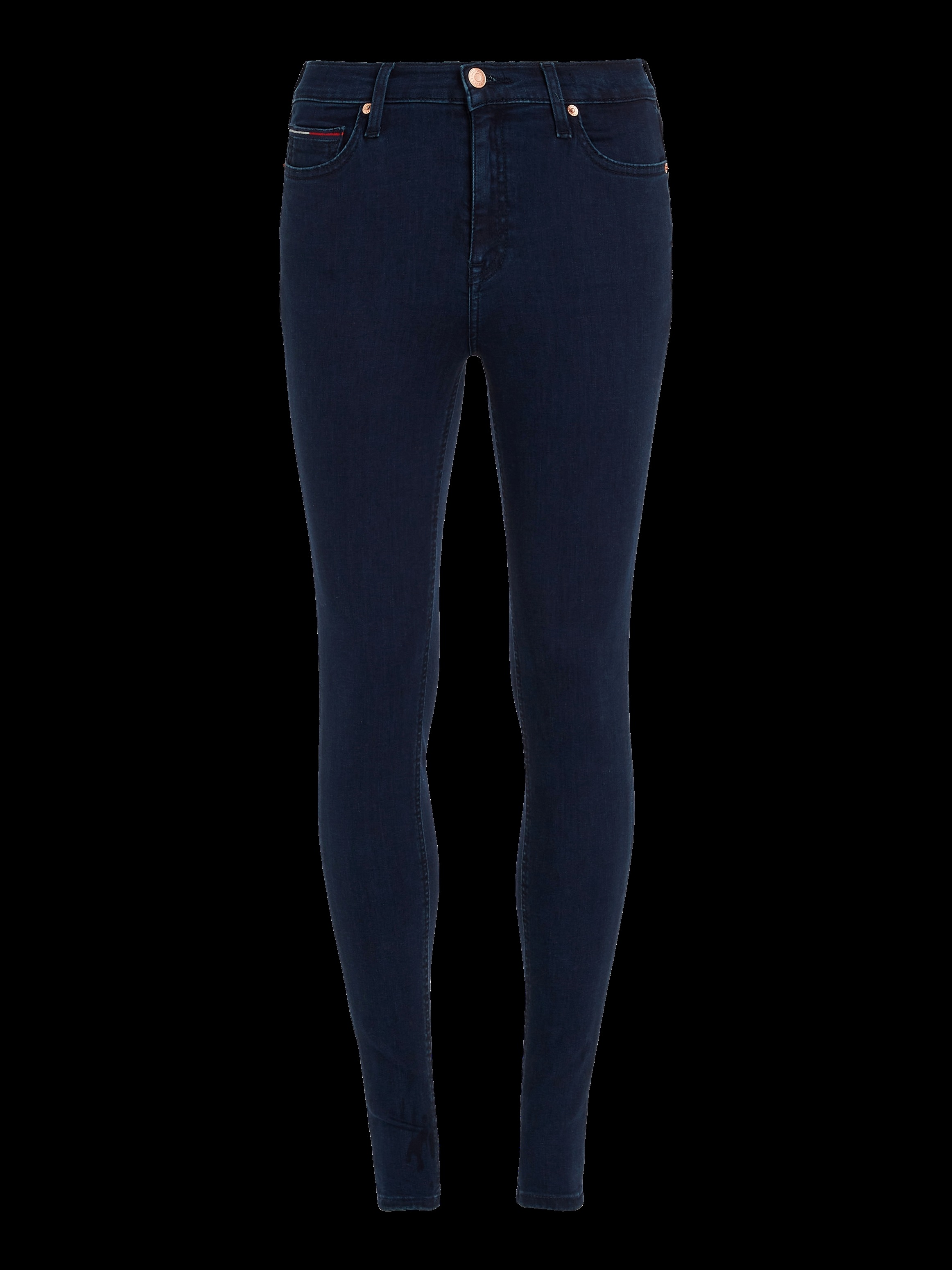 Tommy Jeans Skinny-fit-Jeans »Nora Mid Rise Skinny Fit«, mit Tommy Jeans Logo-Badge & Stickereien