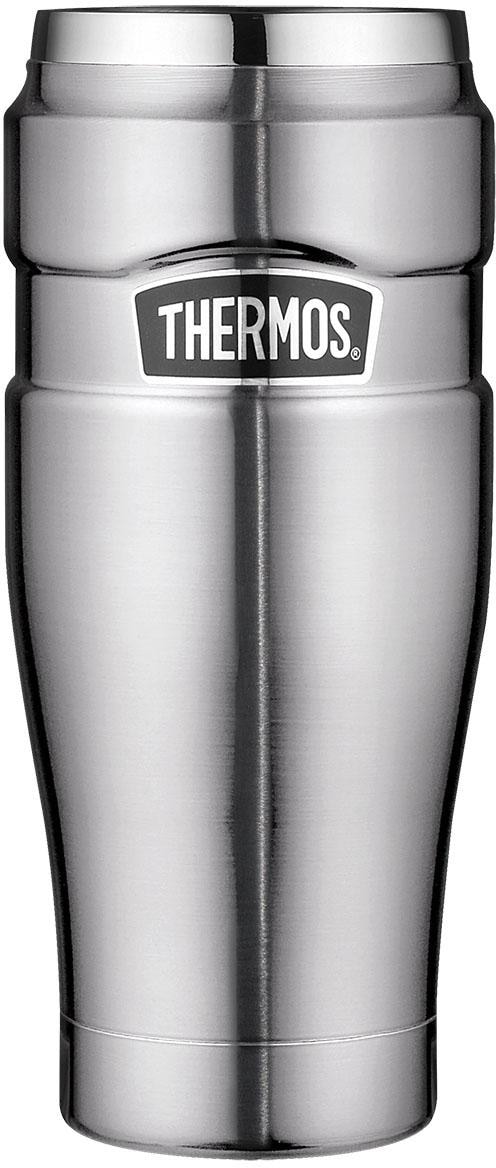 THERMOS Thermobecher »Stainless King«, (1 tlg.), DrinkLock – Verschlusssystem, 100% dicht