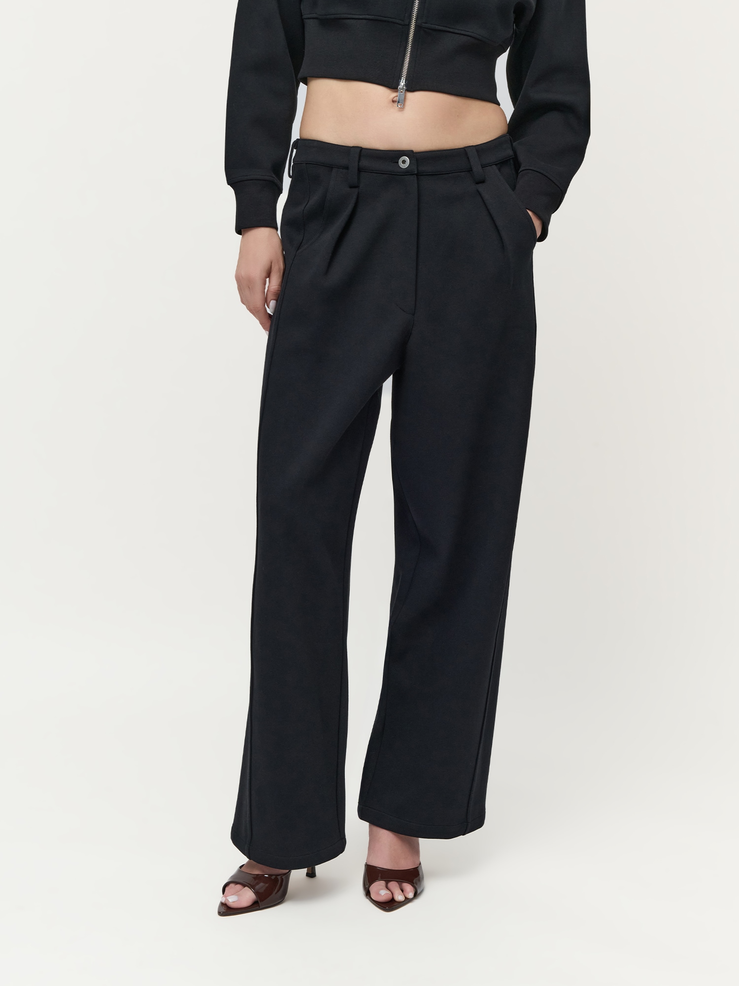LeGer Stoffhose "Kasha Tall, LeGer by Lena Gercke" extra lang, weites Bein