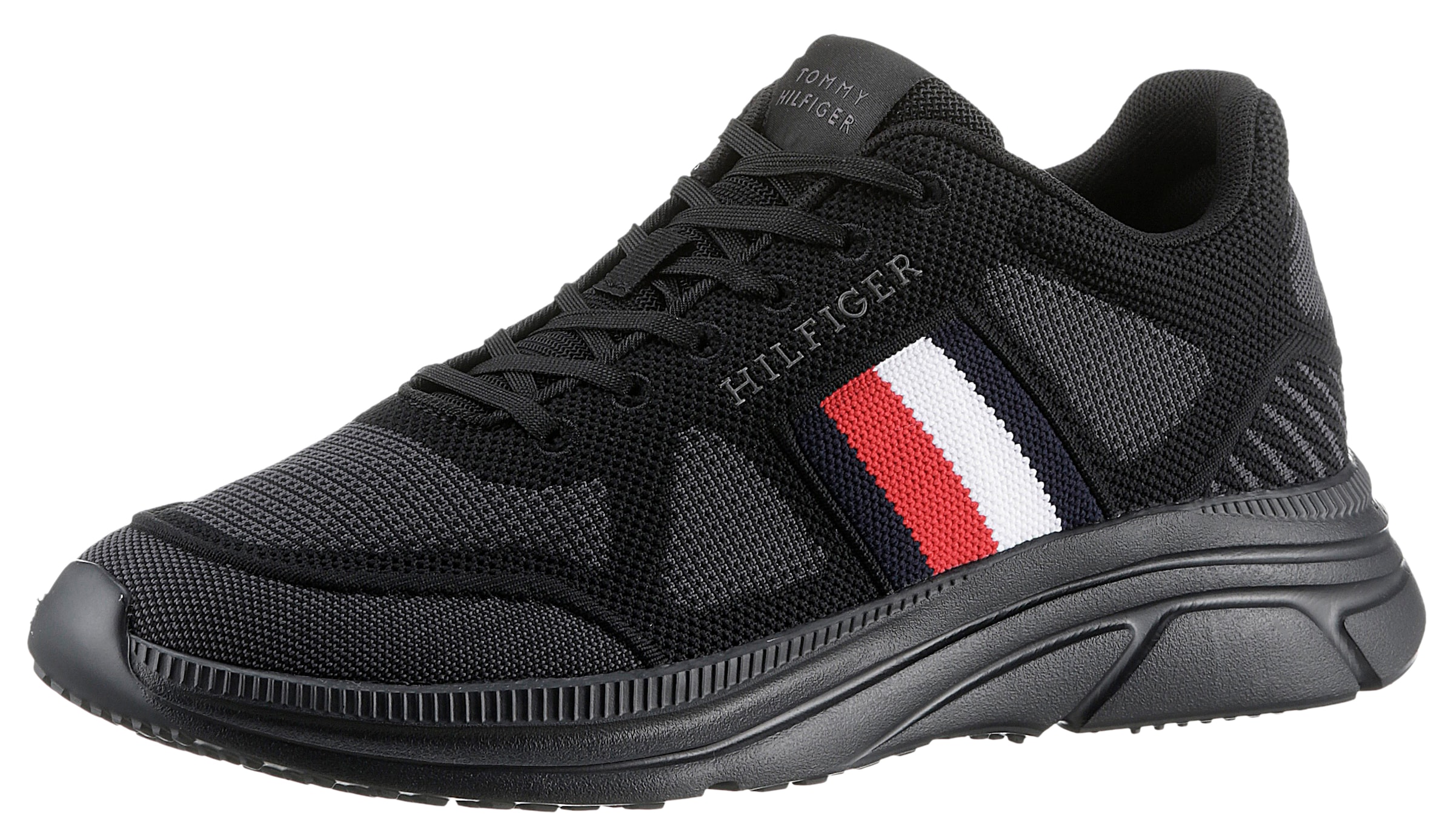 Tommy Hilfiger Sneaker "MODERN RUNNER KNIT EVO ESS", Freizeitschuh, Halbsch günstig online kaufen