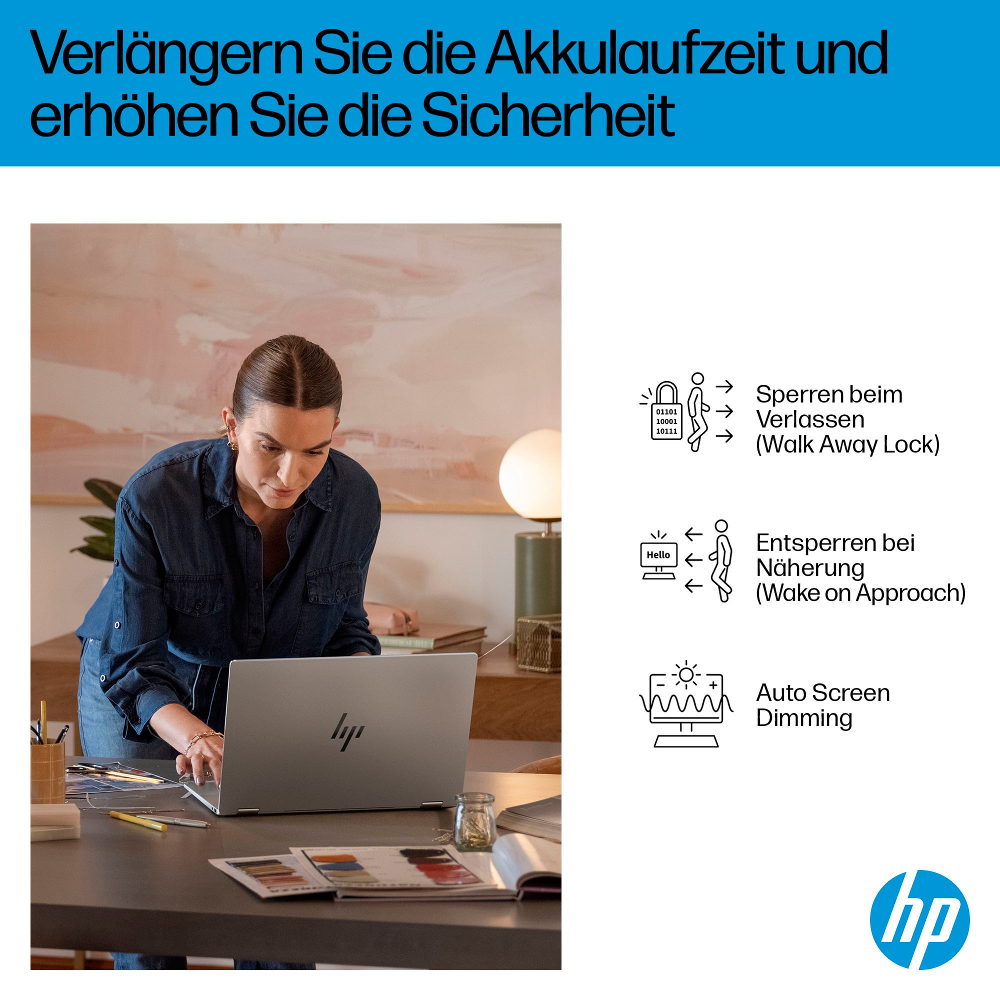 HP Convertible Notebook »OmniBook X Flip 16-ar0078ng«, 40,6 cm, / 16 Zoll, Intel, Core Ultra 7, 1000 GB SSD