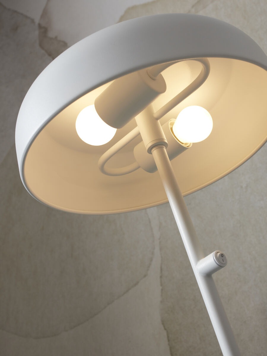 it's About RoMi Stehlampe »PORTO«, 2 flammig, Leuchtmittel E27 | LED wechselbar, Gutes leselicht