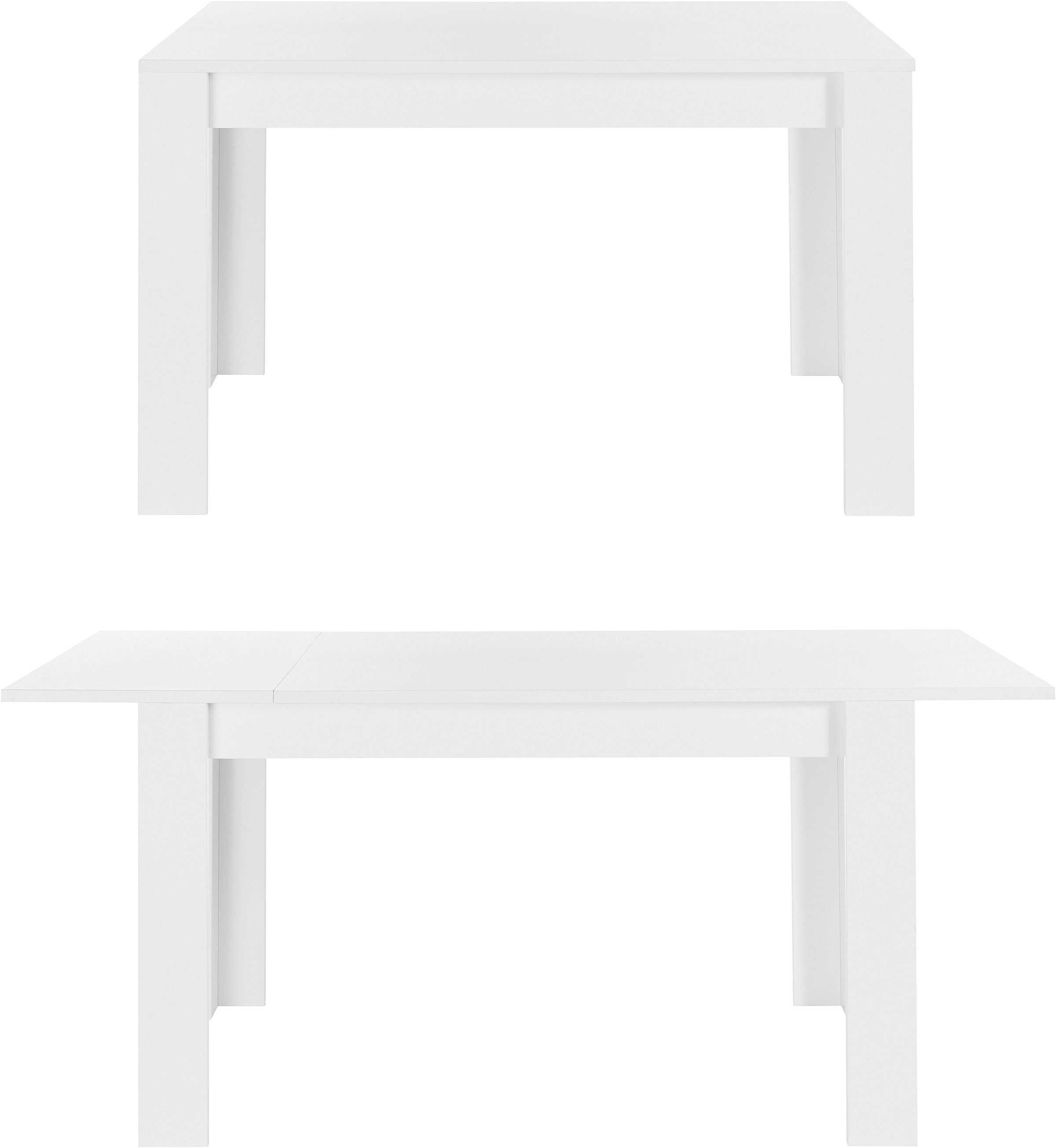 Home affaire Firenze Dining Table White 137x90x79cm 2