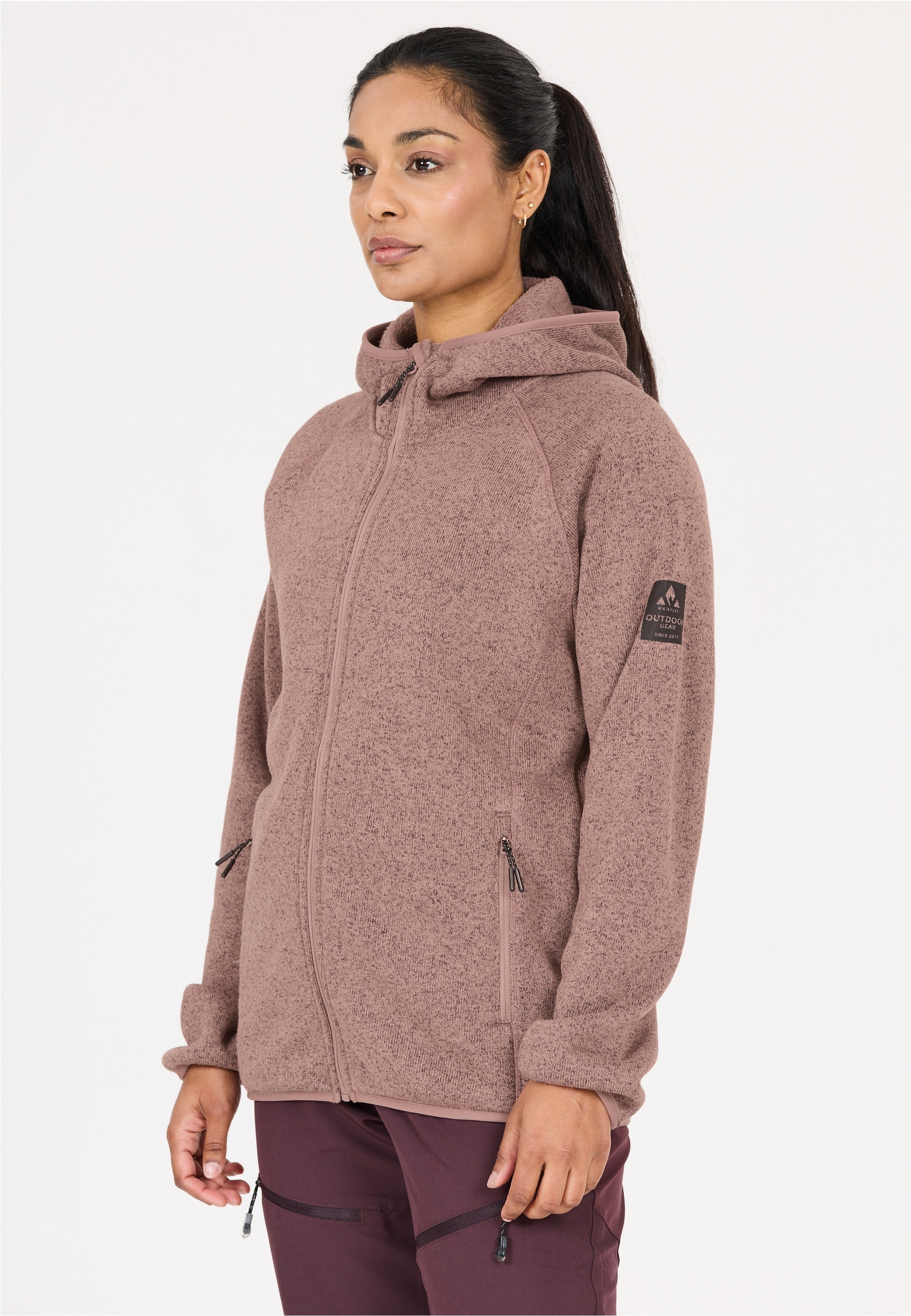WHISTLER Fleecejacke »Wolven« mit gebürsteter Innenseite